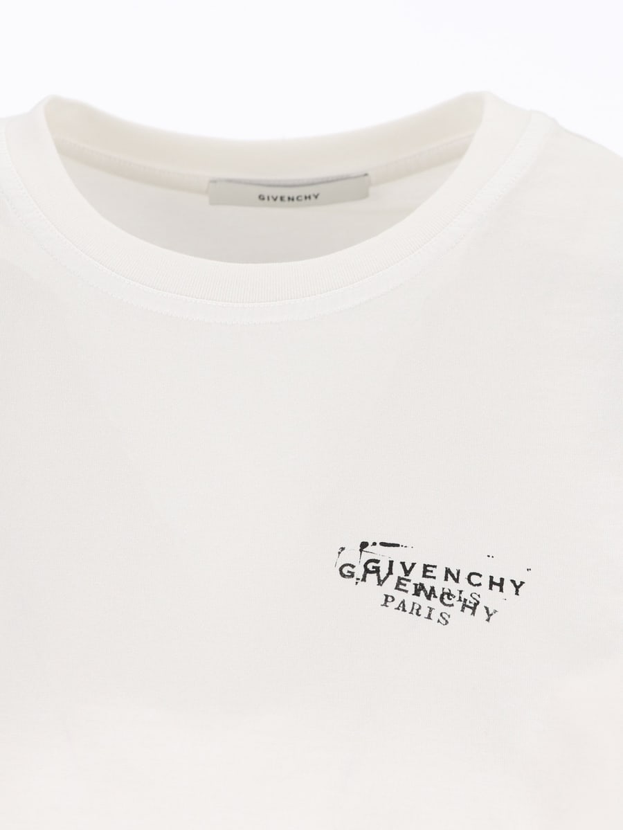 Givenchy GIVENCHY T-Shirt In Cotone, view 3