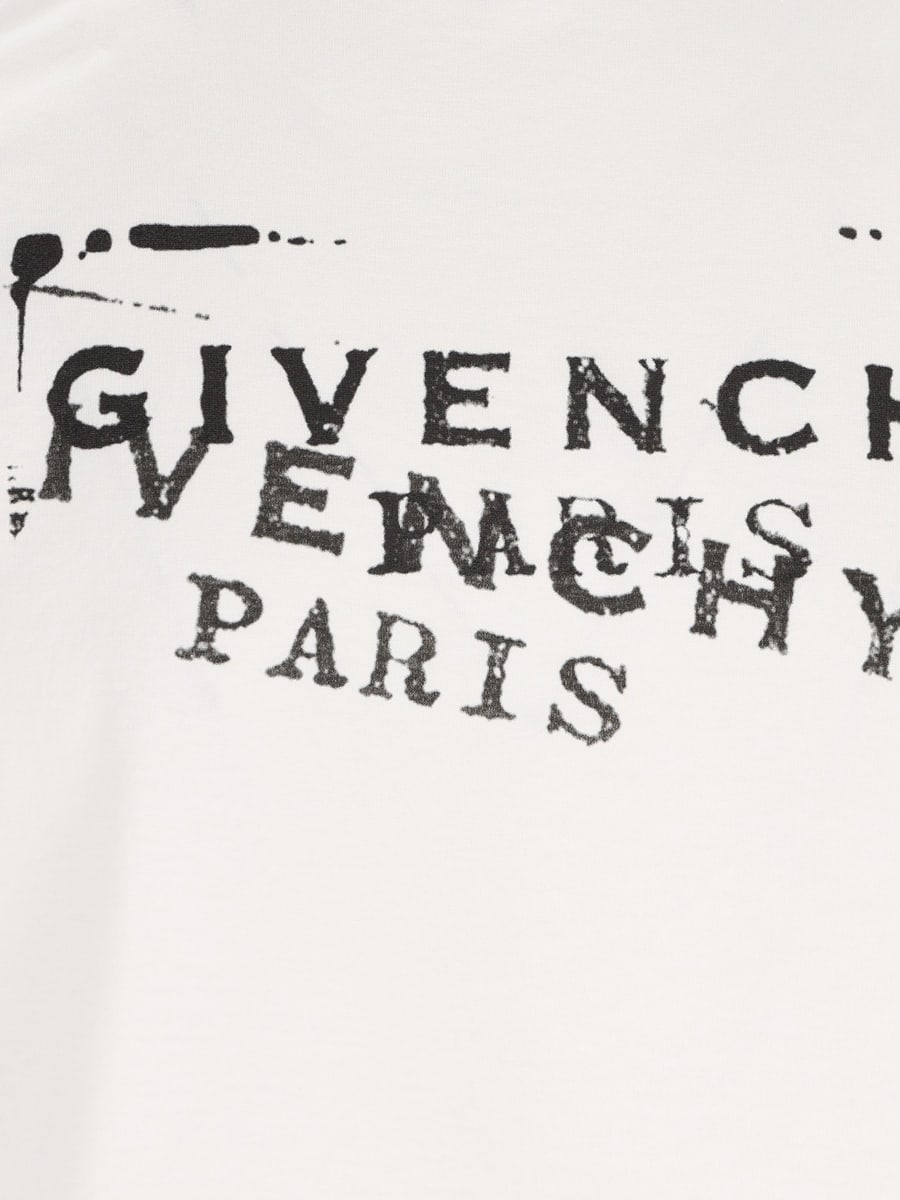 Givenchy GIVENCHY T-Shirt In Cotone, view 4
