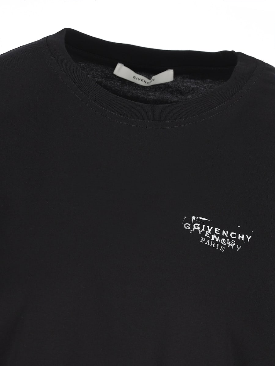 Givenchy GIVENCHY T-Shirt In Cotone, view 3