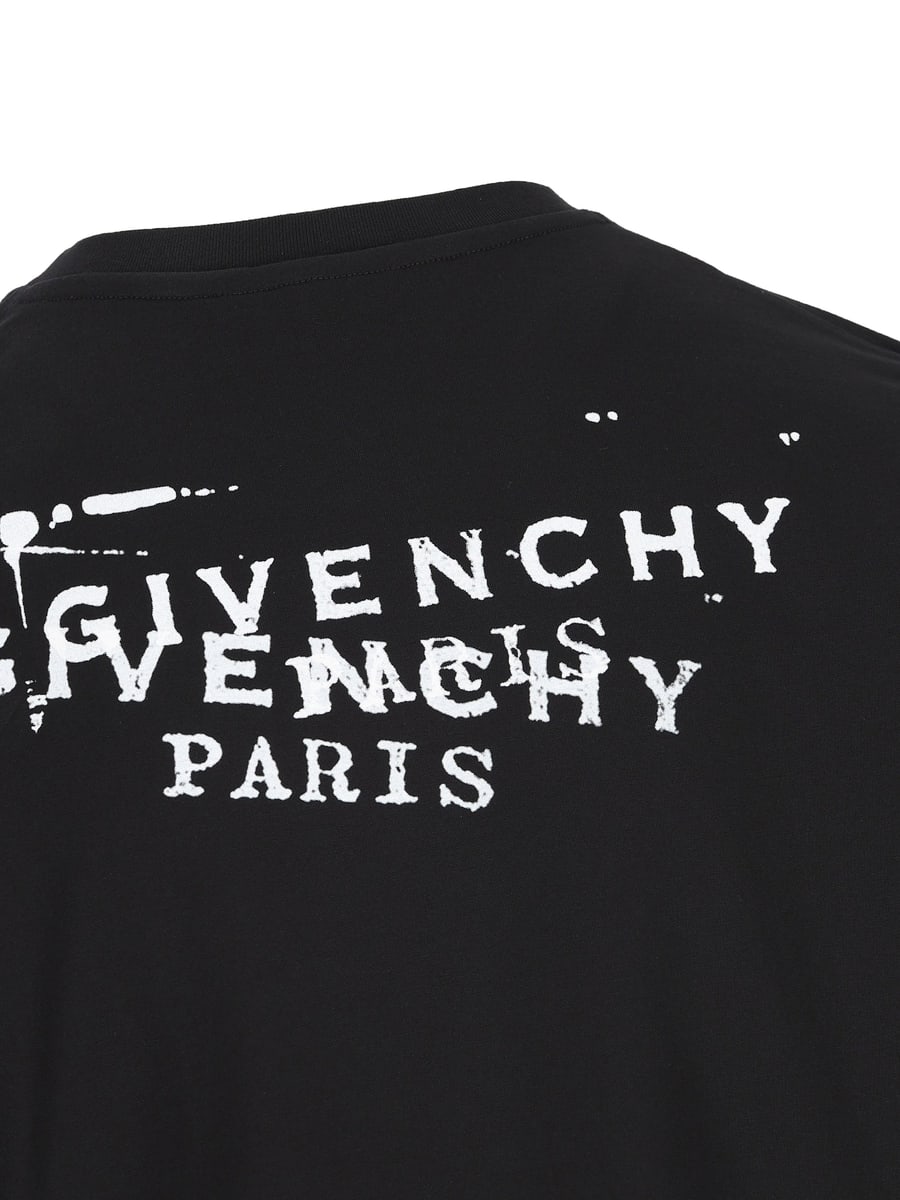 Givenchy GIVENCHY T-Shirt In Cotone, view 4