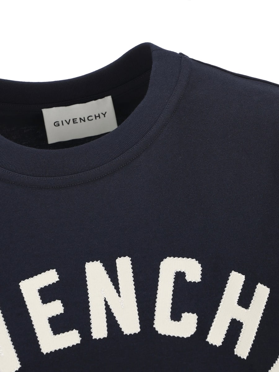 Givenchy GIVENCHY T-Shirt Oversize In Cotone, view 4