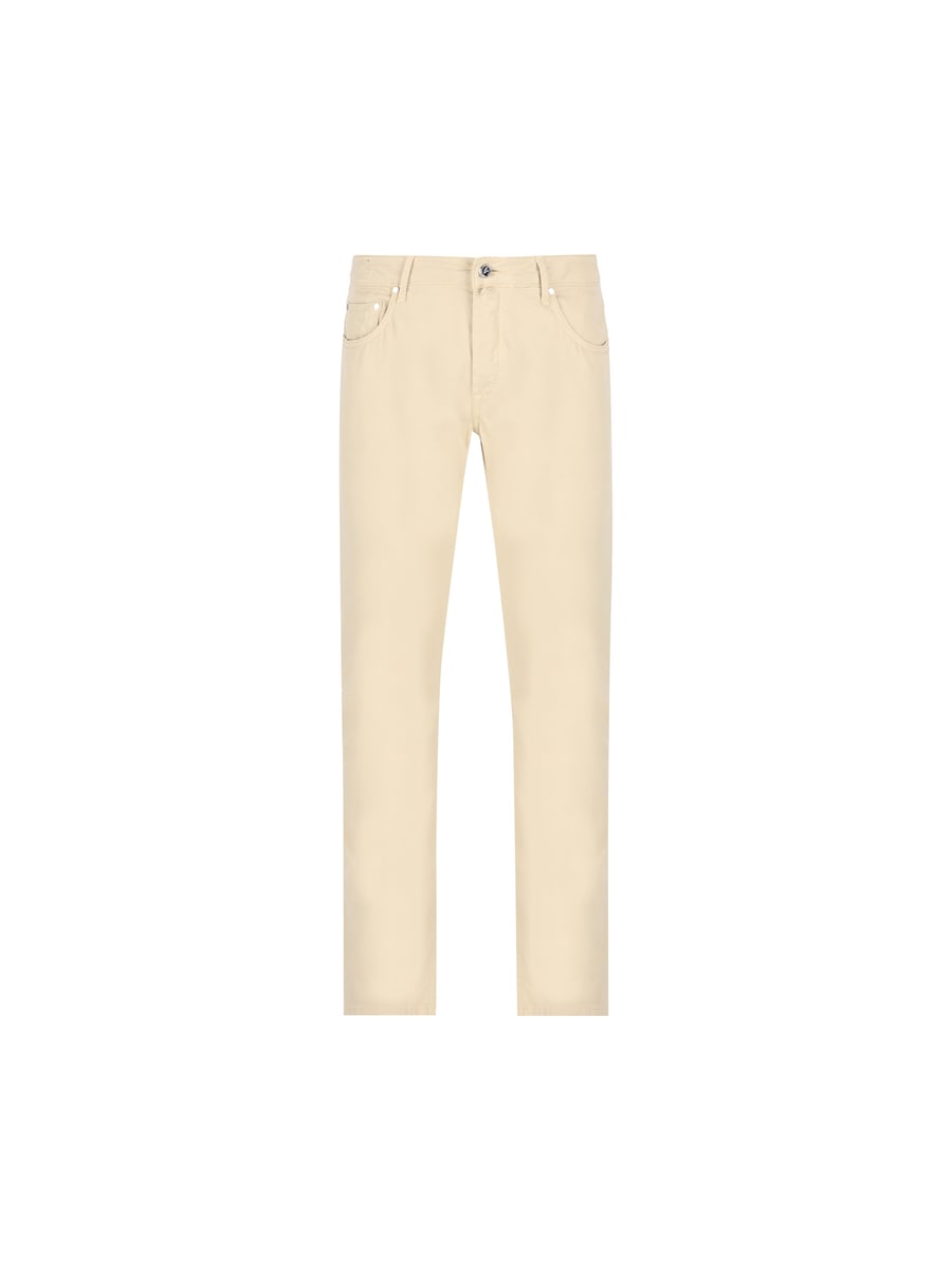 HANDPICKED HANDPICKED Pantaloni In Cotone