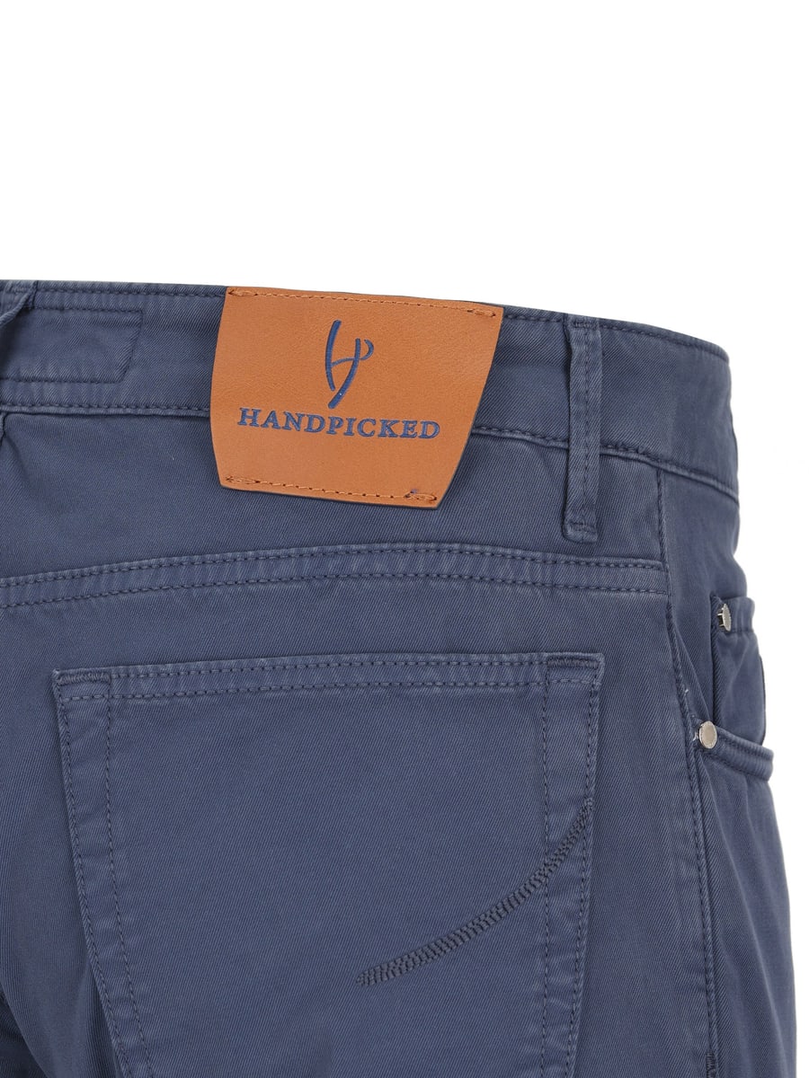 HANDPICKED HANDPICKED Pantaloni In Cotone, view 4