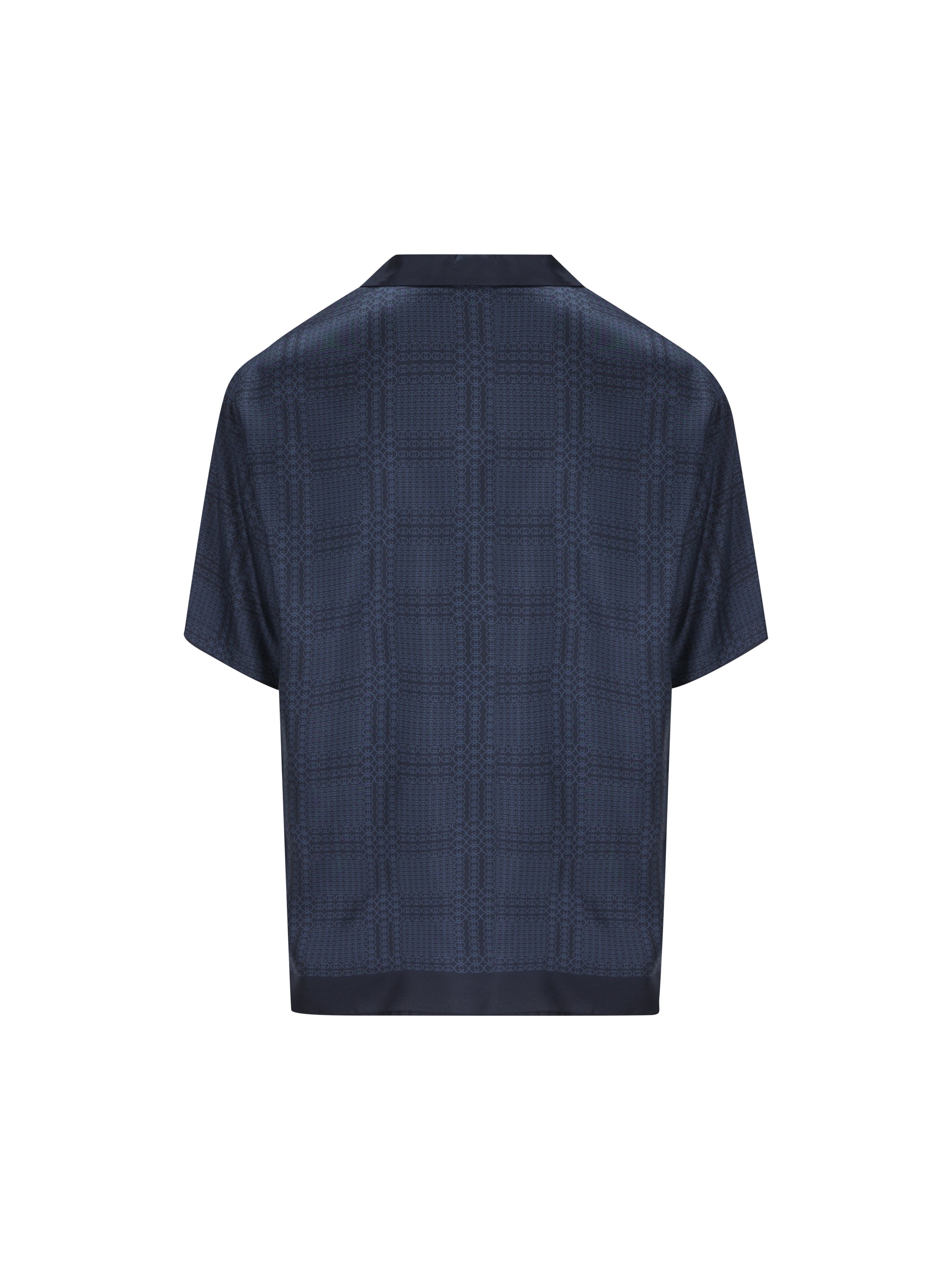 Gucci GUCCI Camicia Bowling In Twill Di Seta, view 2