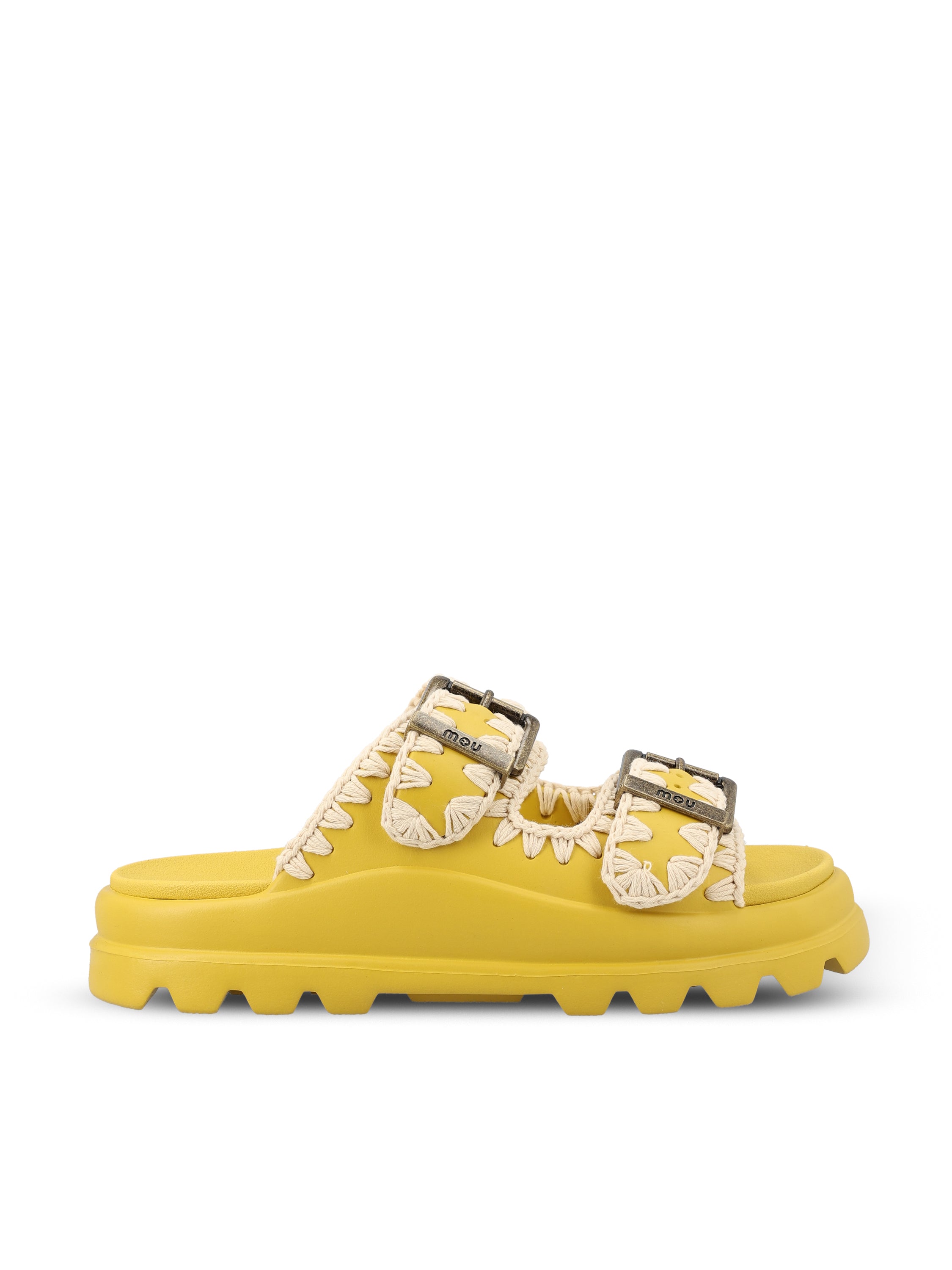 MOU MOU Sandali One Piece Slide Two Buckle
