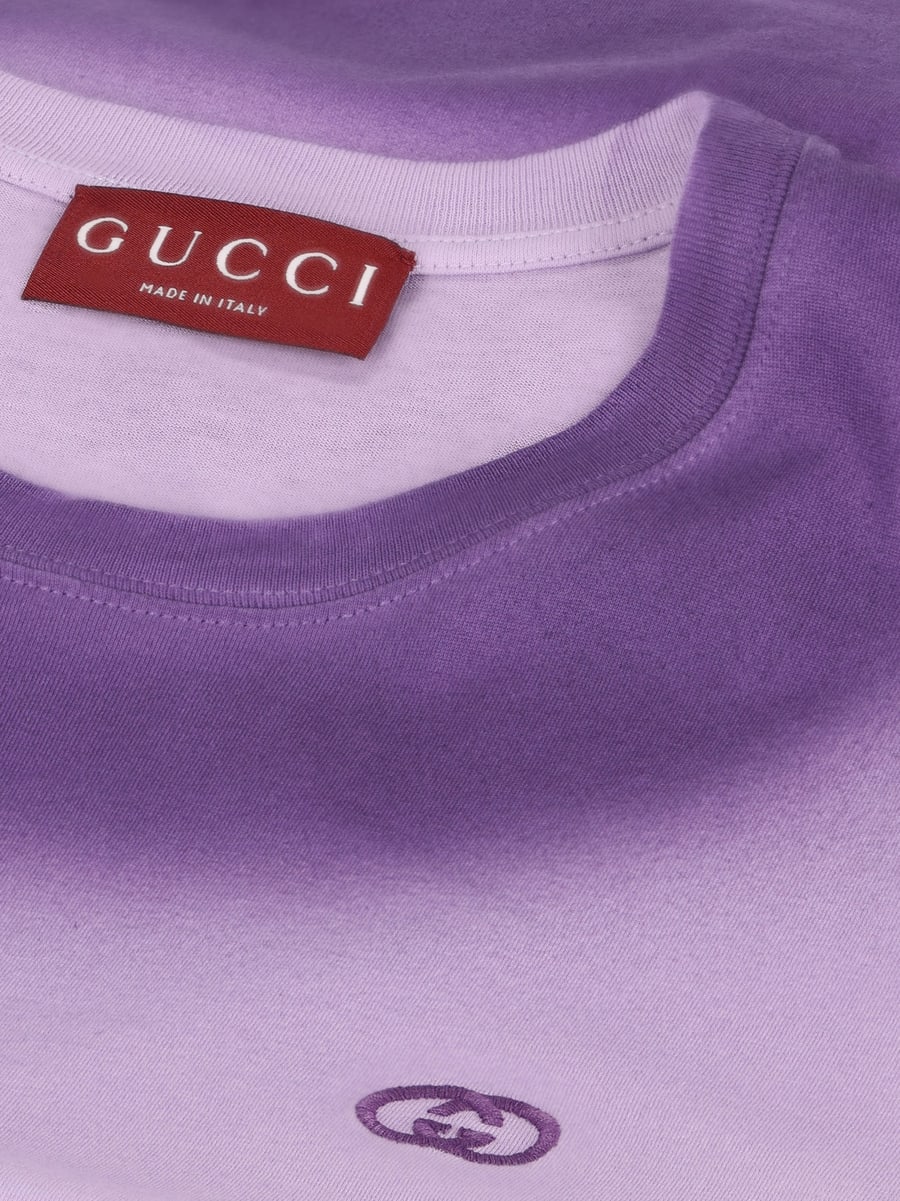 Gucci GUCCI T-Shirt In Cotone, view 4