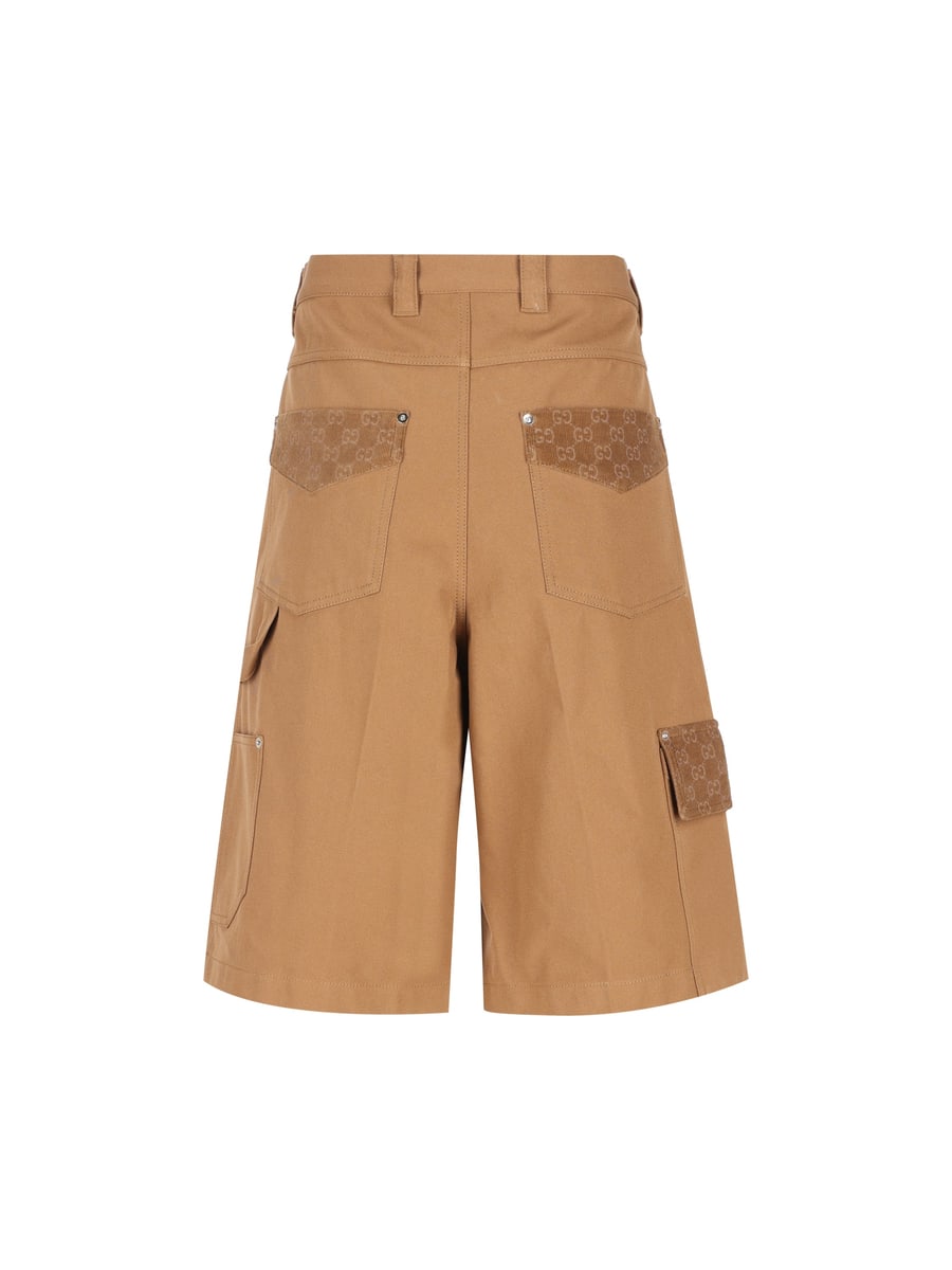 Gucci GUCCI Shorts In Cotone, view 2