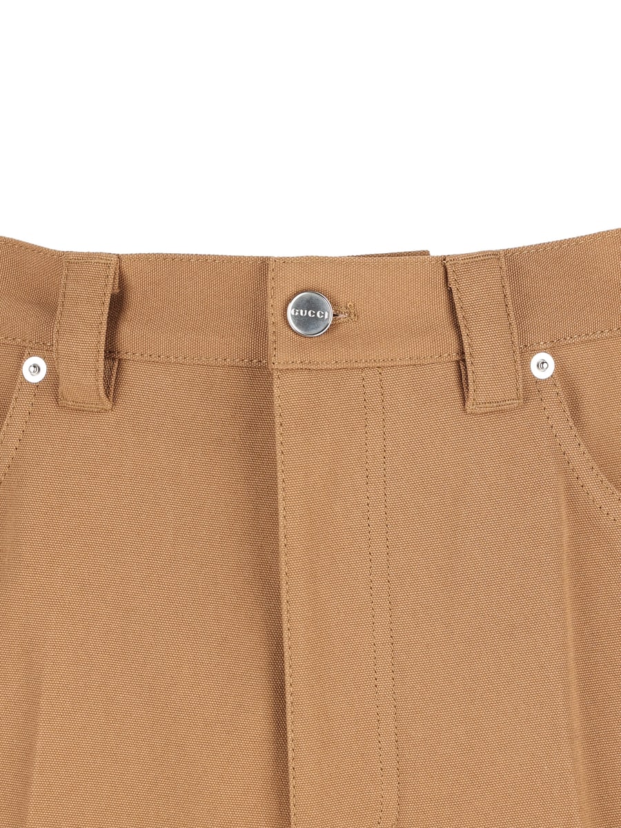 Gucci GUCCI Shorts In Cotone, view 3