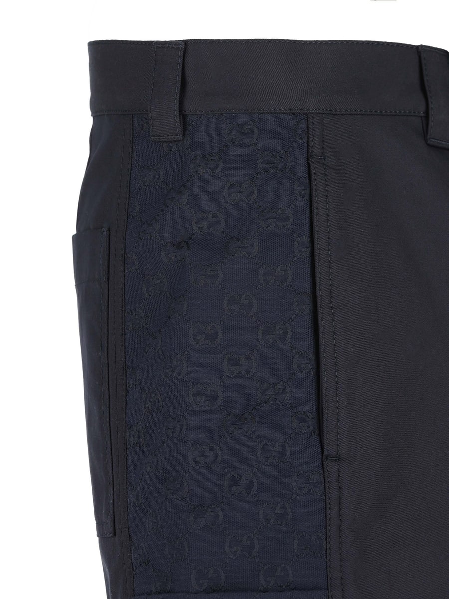 Gucci GUCCI Shorts GG In Cotone, view 4
