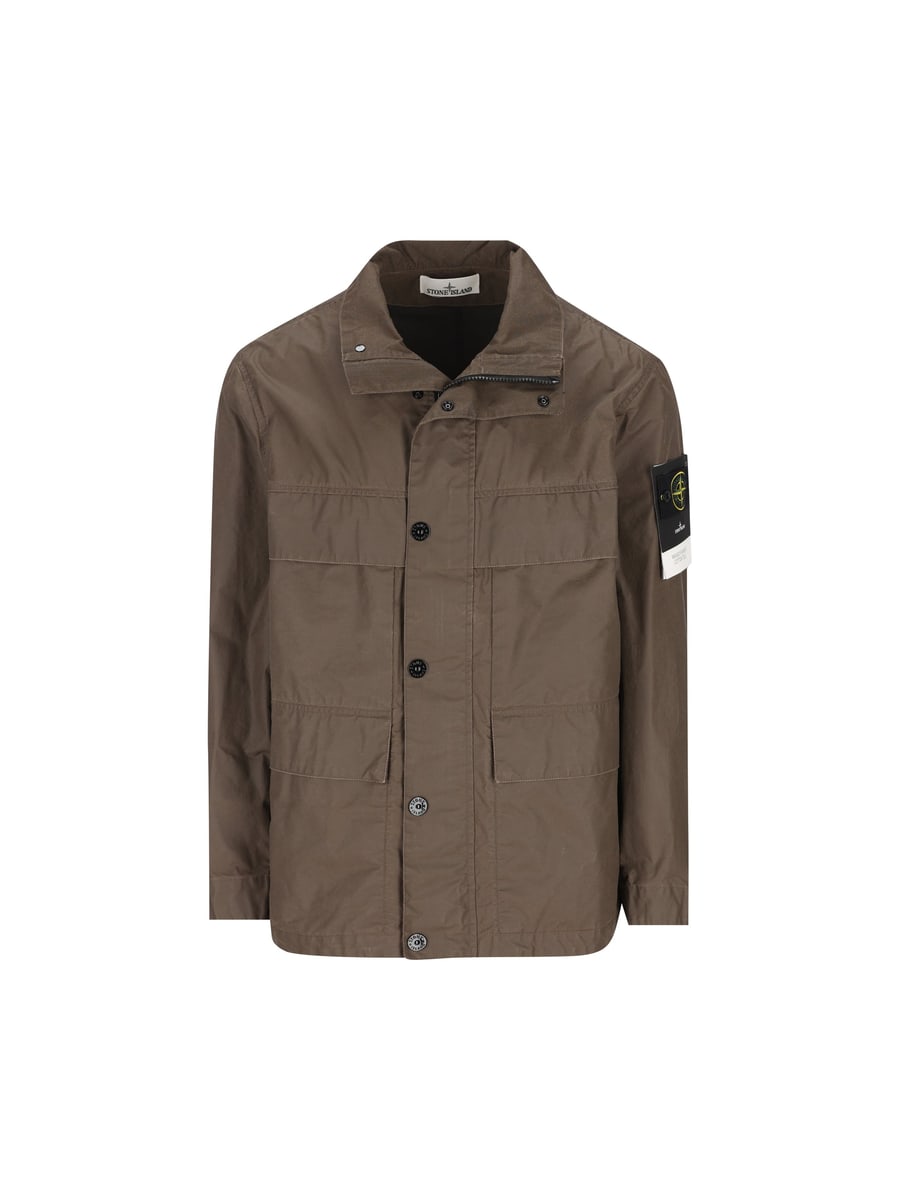 Stone Island STONE ISLAND Giacca In Cotone