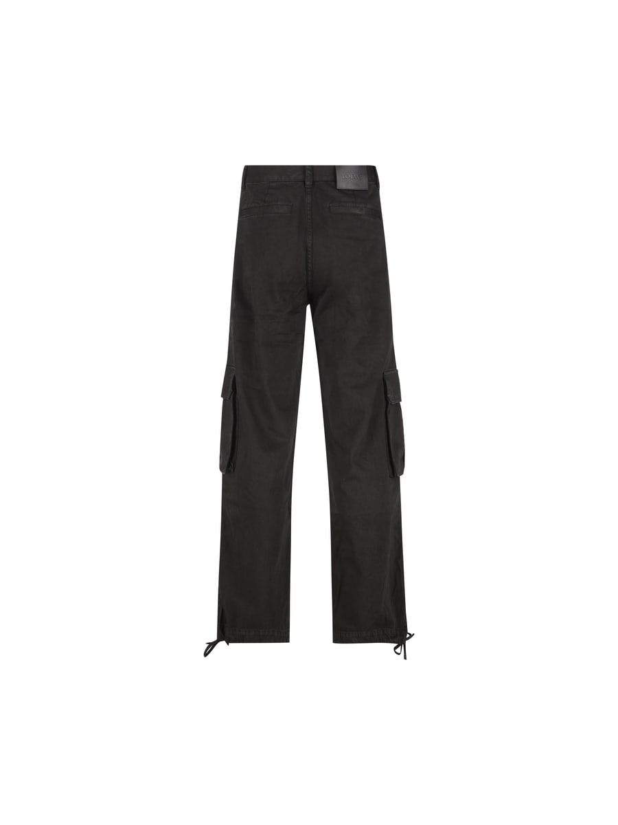 Loewe LOEWE Pantaloni Cargo In Cotone, view 2