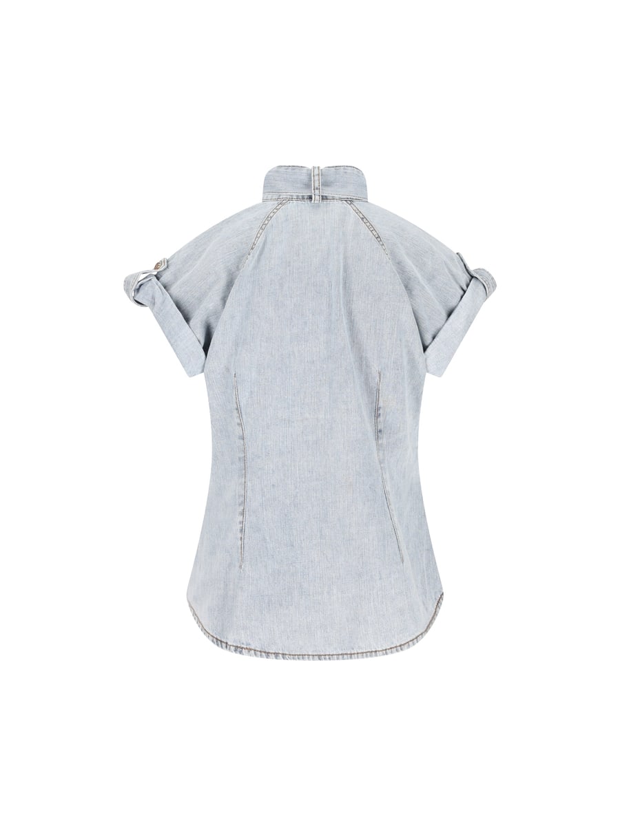 Zimmermann ZIMMERMANN Camicia In Denim, view 2