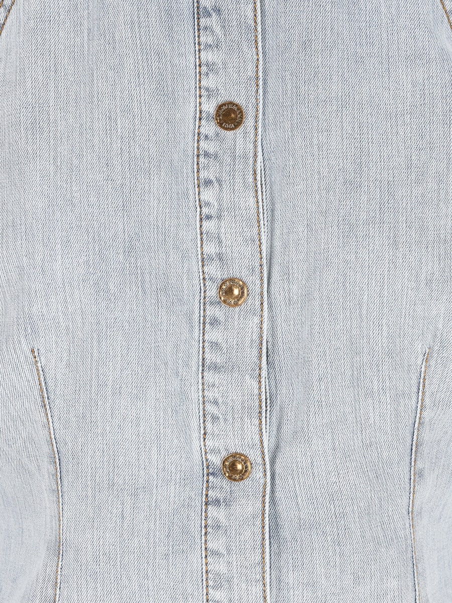 Zimmermann ZIMMERMANN Camicia In Denim, view 3