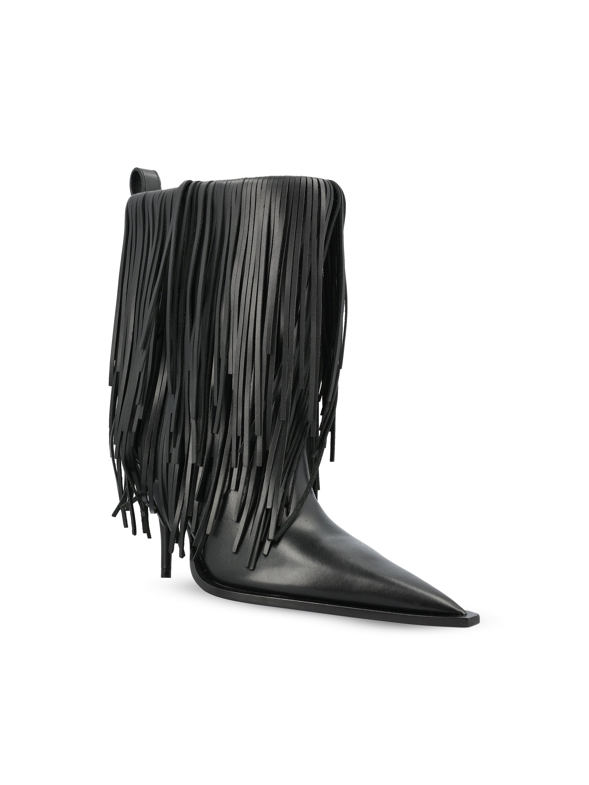 Balenciaga BALENCIAGA Stivaletti Avenue In Pelle, view 2