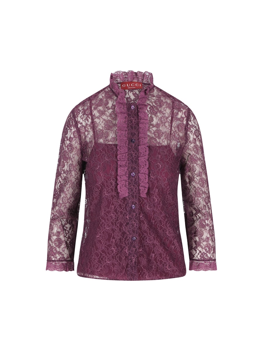 Gucci GUCCI Camicia In Pizzo