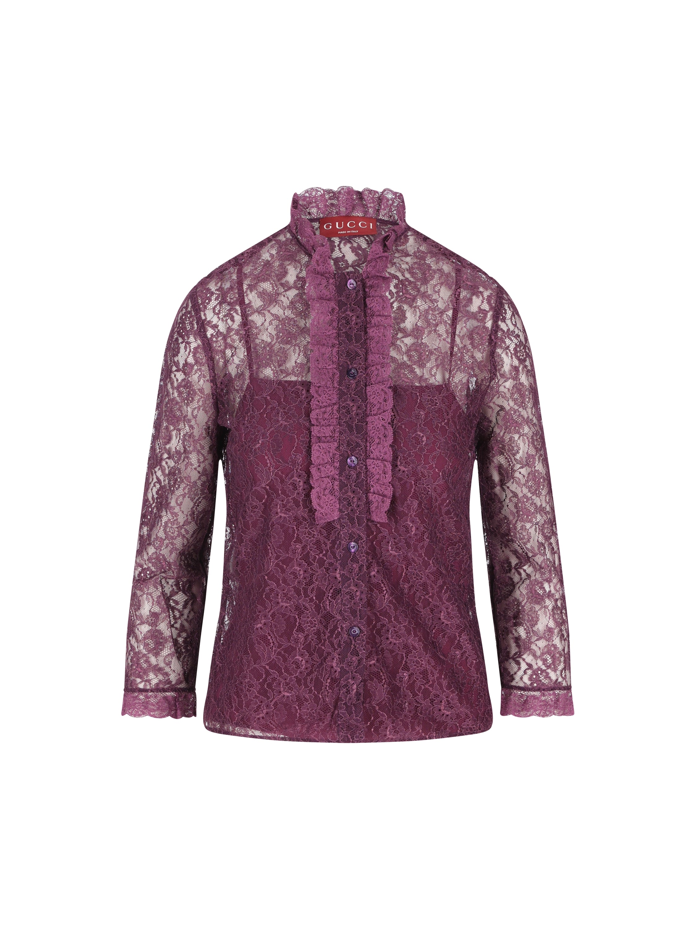 Gucci GUCCI Camicia In Pizzo