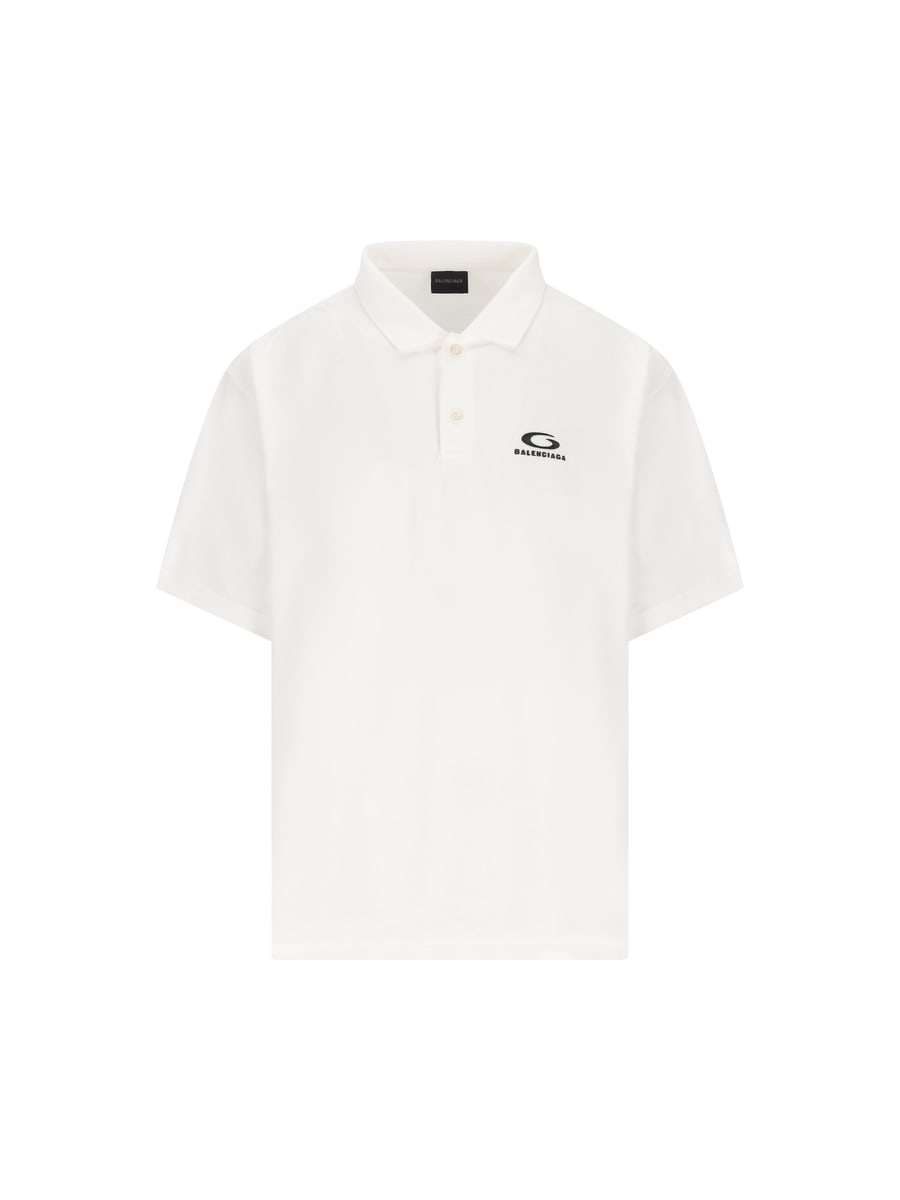 Balenciaga BALENCIAGA Polo Laurel In Cotone