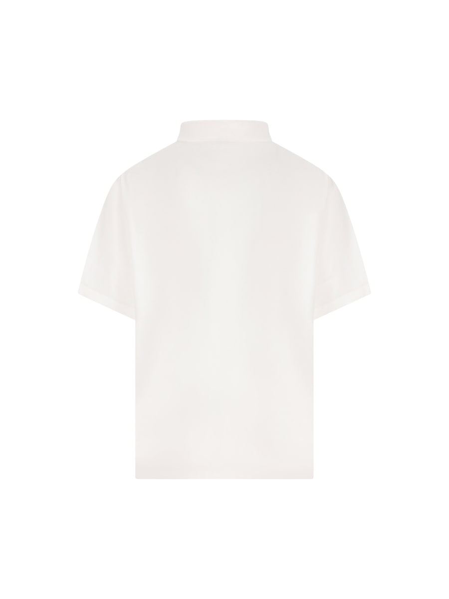 Balenciaga BALENCIAGA Polo Laurel In Cotone, view 2