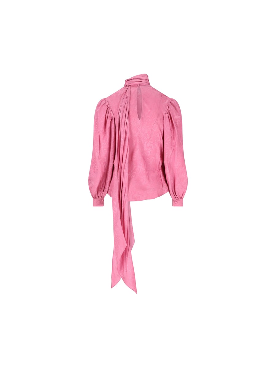 Gucci GUCCI Camicia In Twill Di Seta, view 2