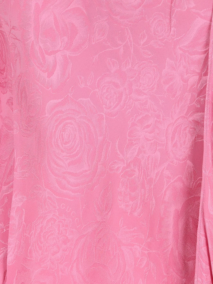 Gucci GUCCI Camicia In Twill Di Seta, view 3