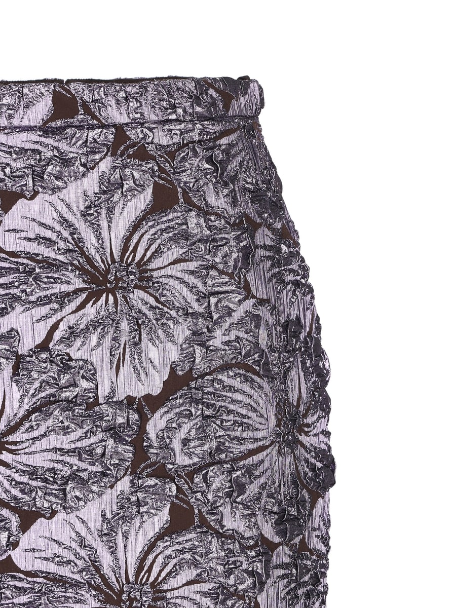 Gucci GUCCI Gonna Midi Floreale, view 3