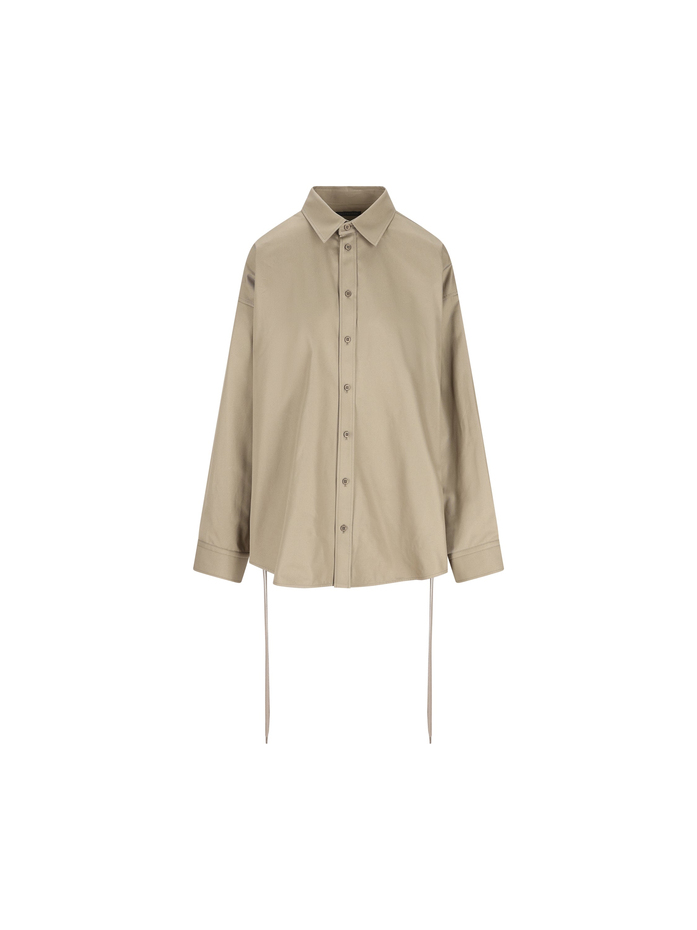 Balenciaga BALENCIAGA Camicia Con Lacci In Gabardine