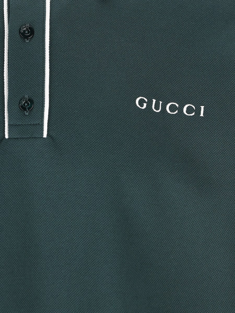 Gucci GUCCI Polo In Cotone, view 4