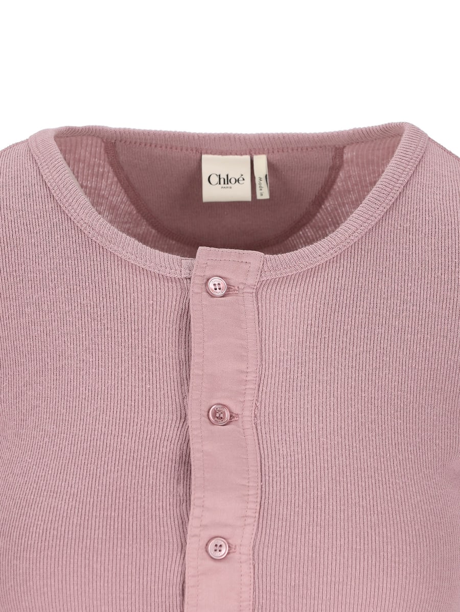 Chloé CHLOE' Camicia Henley, view 4