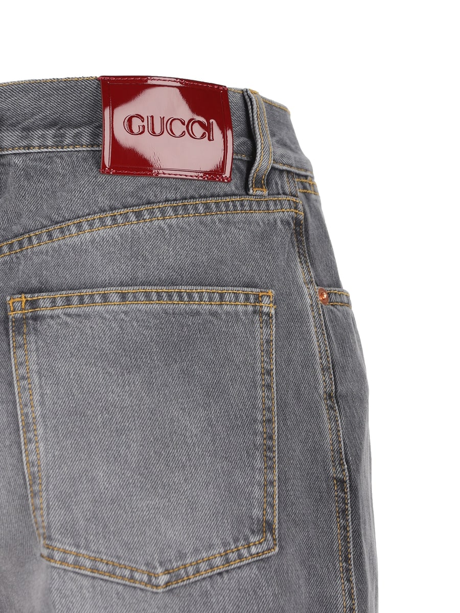 Gucci GUCCI Pantalone In Denim, view 4