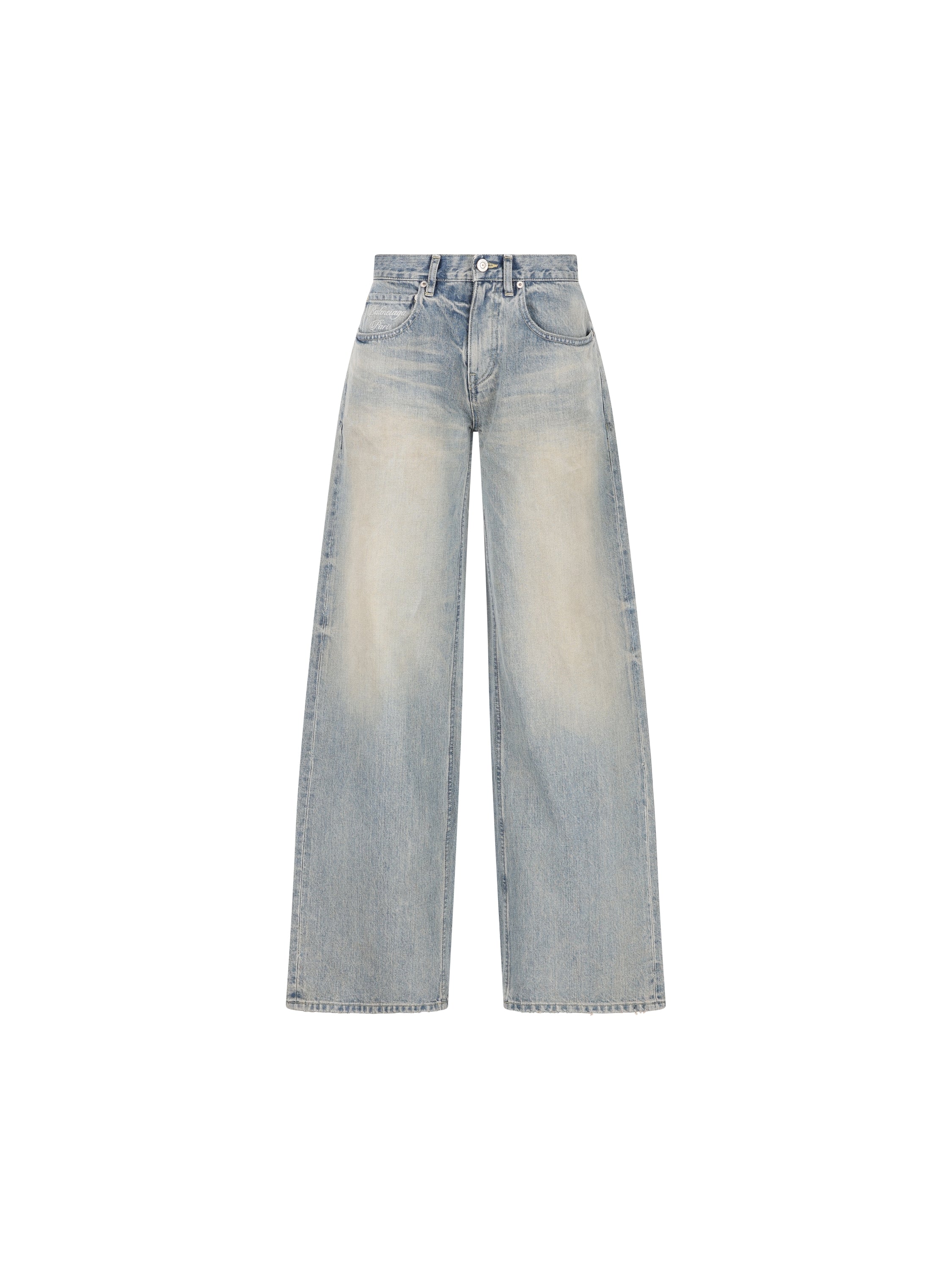Balenciaga BALENCIAGA Pantaloni Baggy In Denim