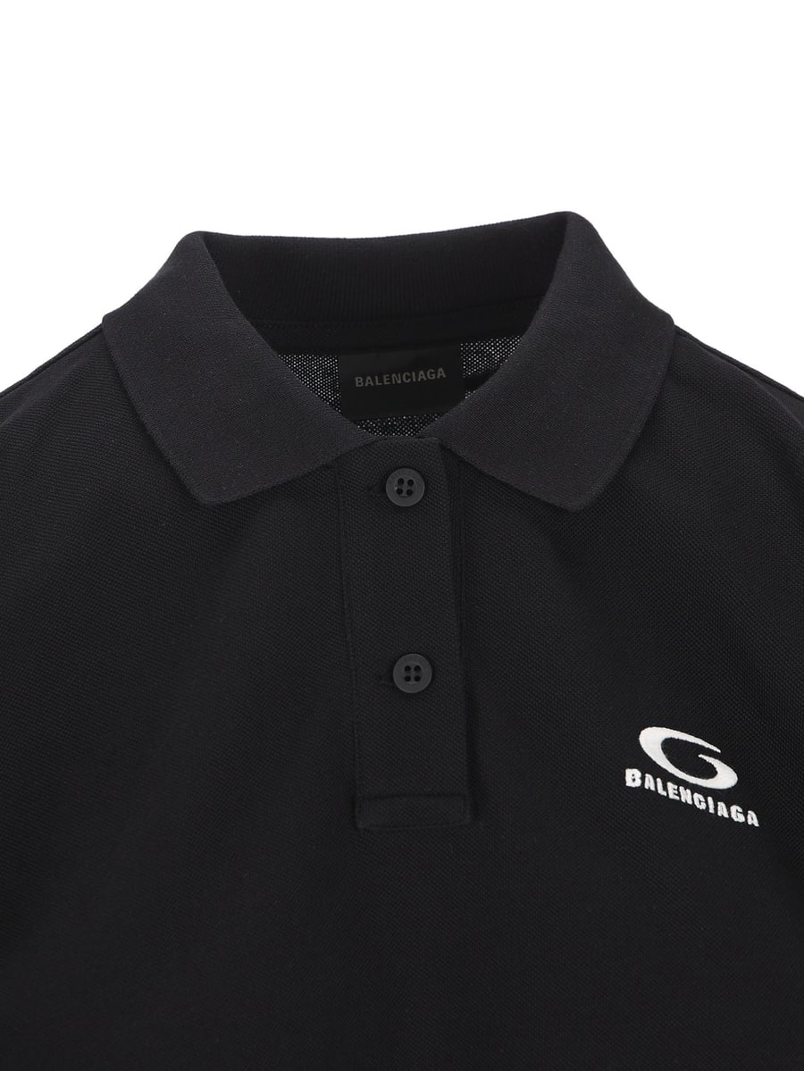 Balenciaga BALENCIAGA Polo In Cotone, view 3