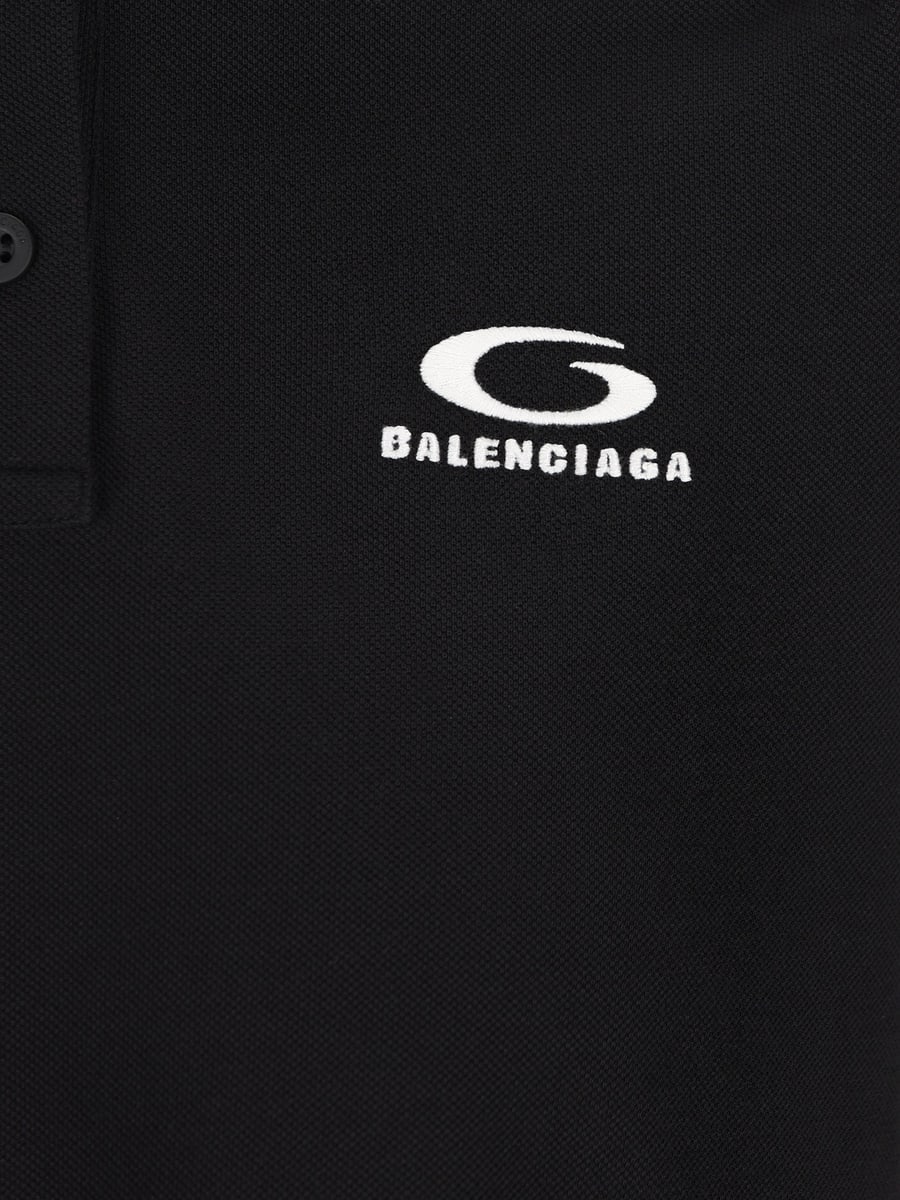 Balenciaga BALENCIAGA Polo In Cotone, view 4