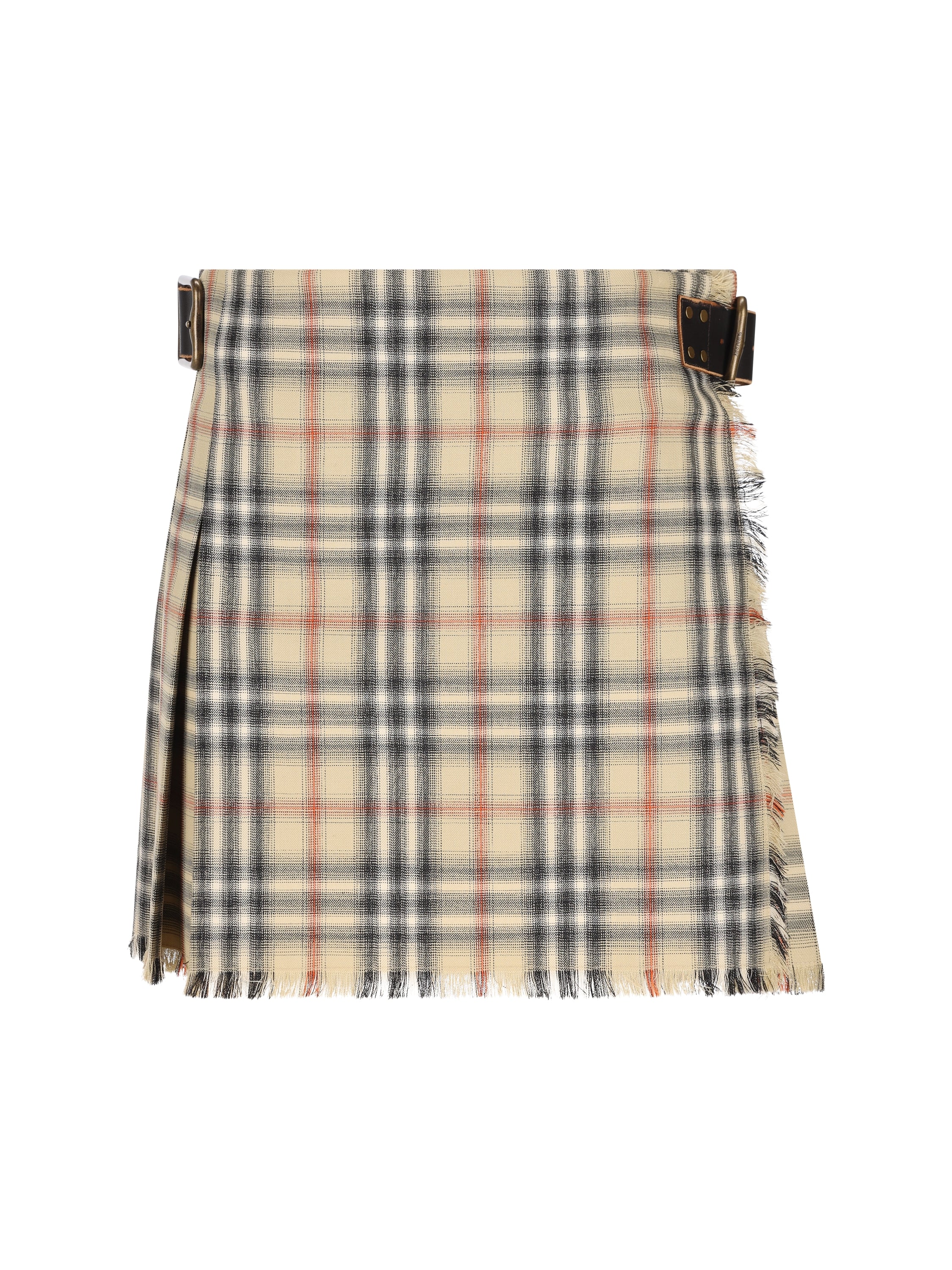 Burberry BURBERRY Mini Kilt In Lana Check