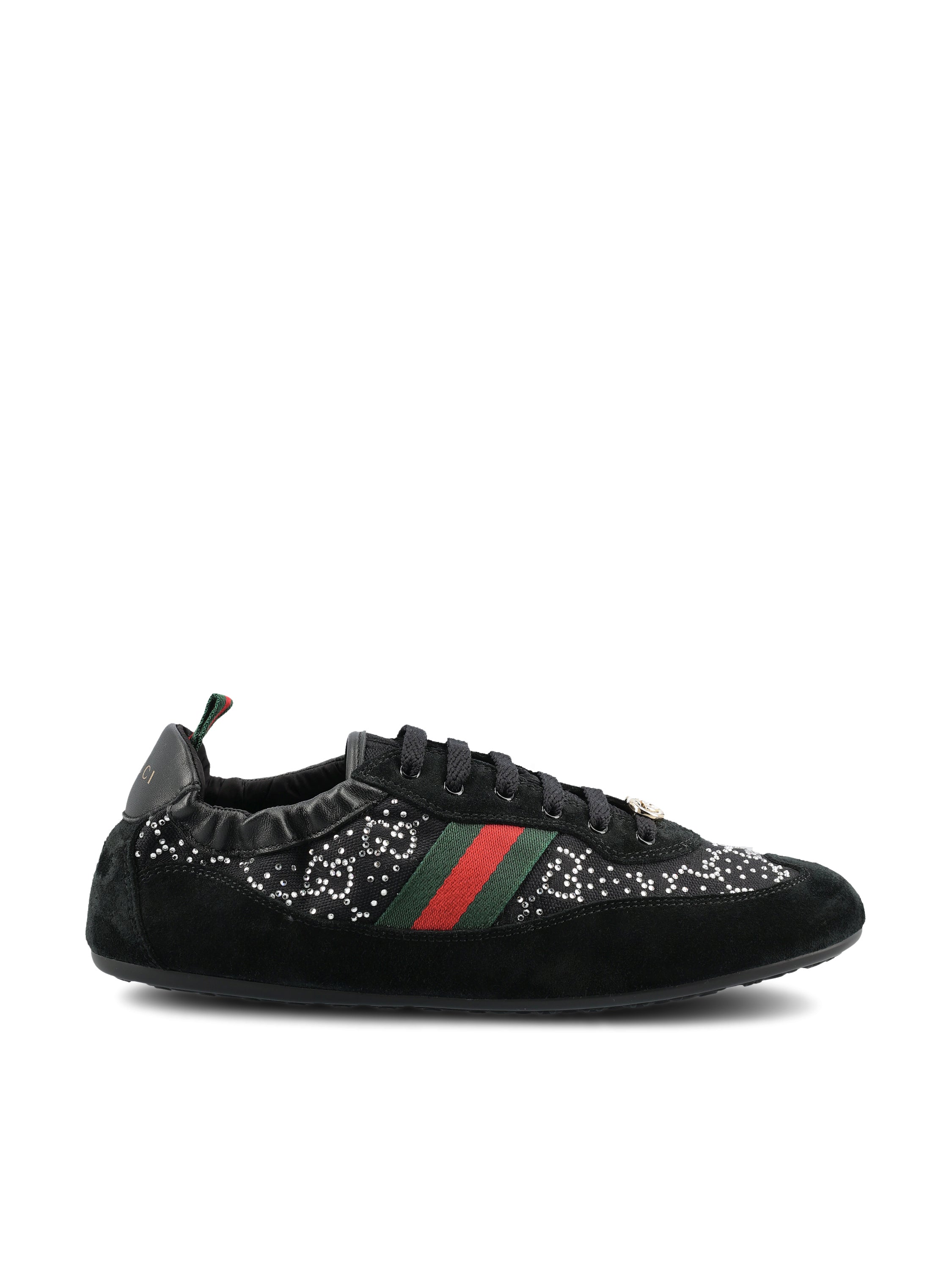 Gucci Sneakers realizzate in rete e pelle scamosciata.