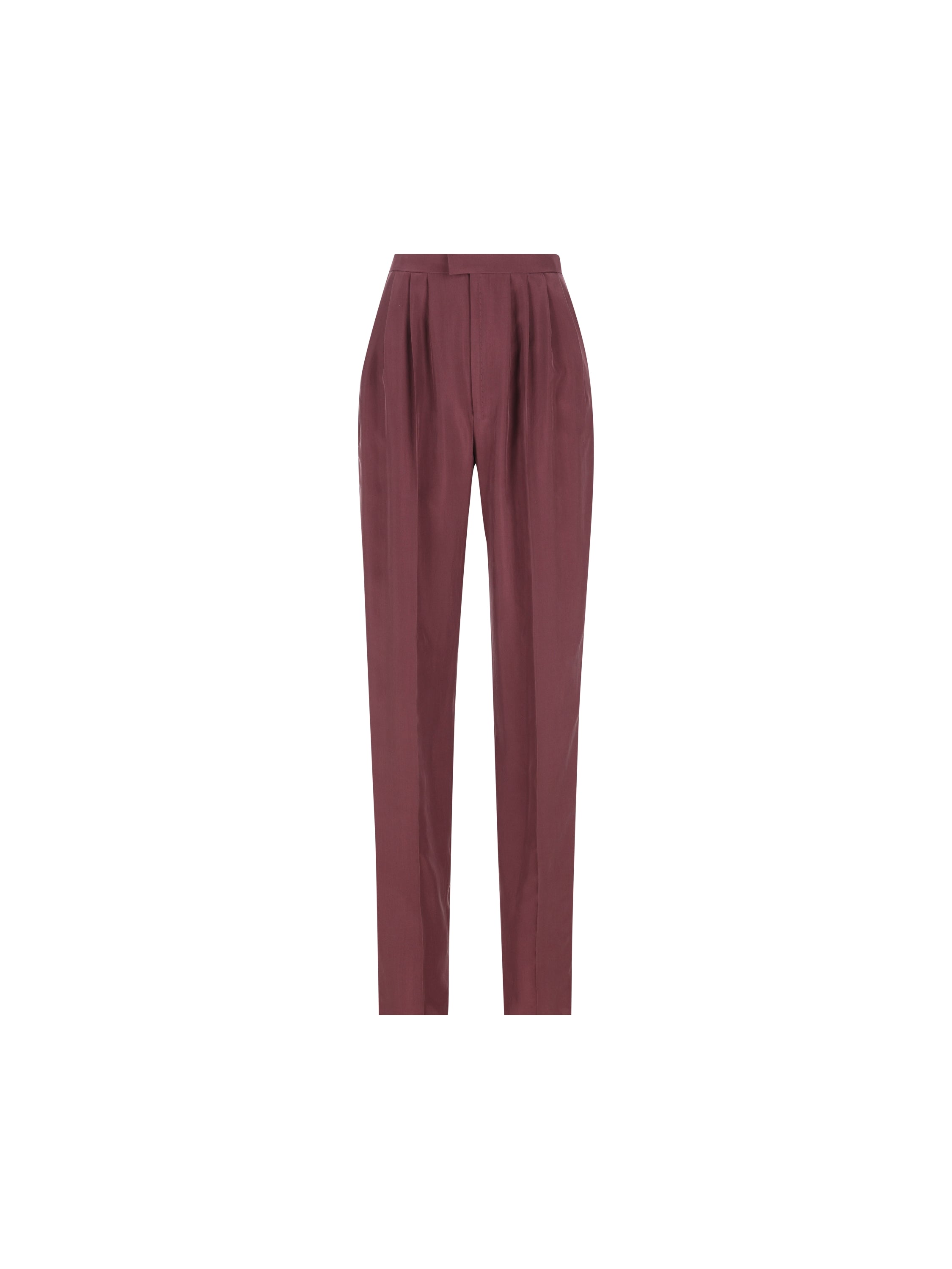 Saint Laurent SAINT LAURENT Pantaloni In Seta