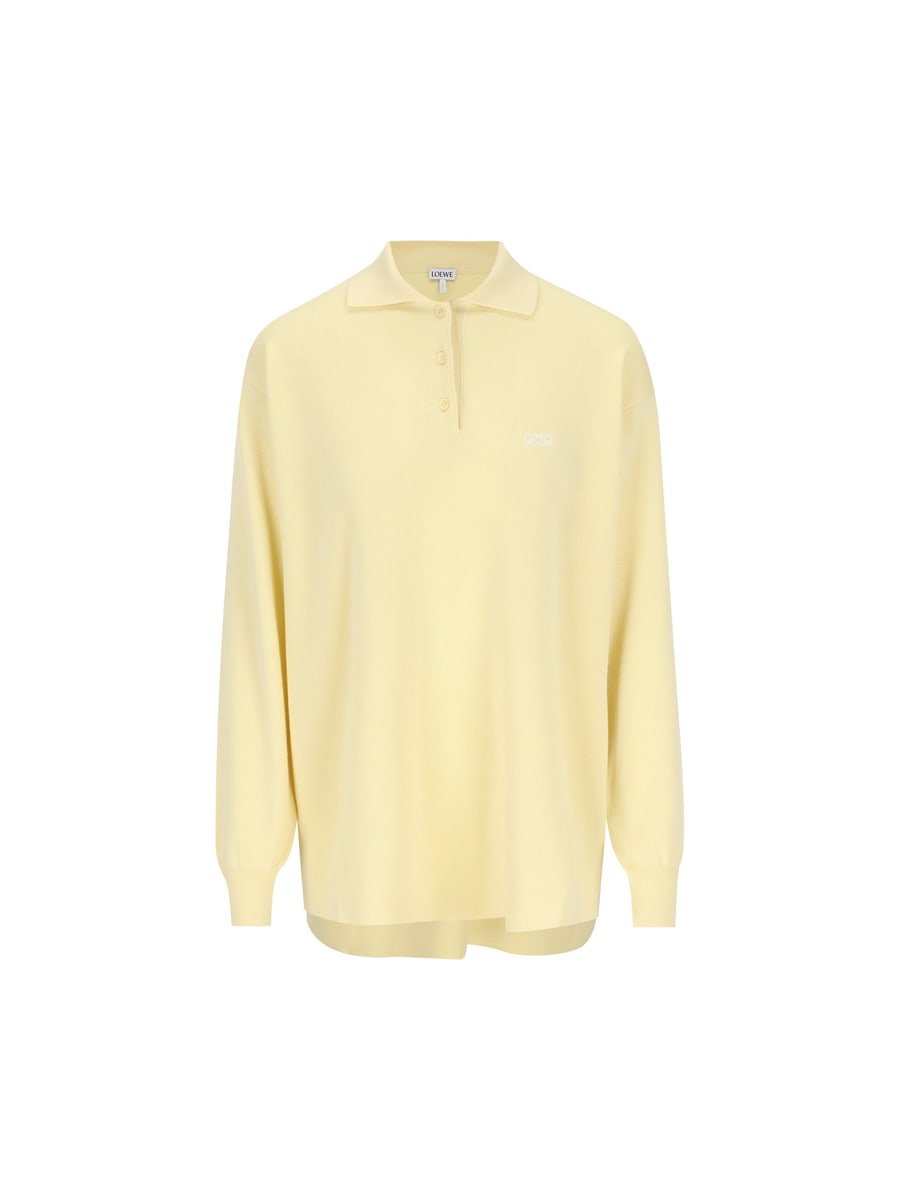 Loewe LOEWE Polo In Cashmere E Seta