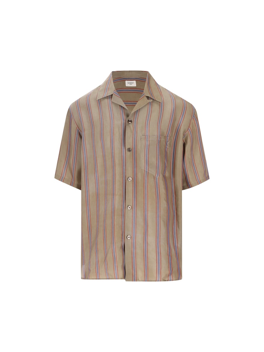 Saint Laurent SAINT LAURENT Camicia Cassandre In Cotone