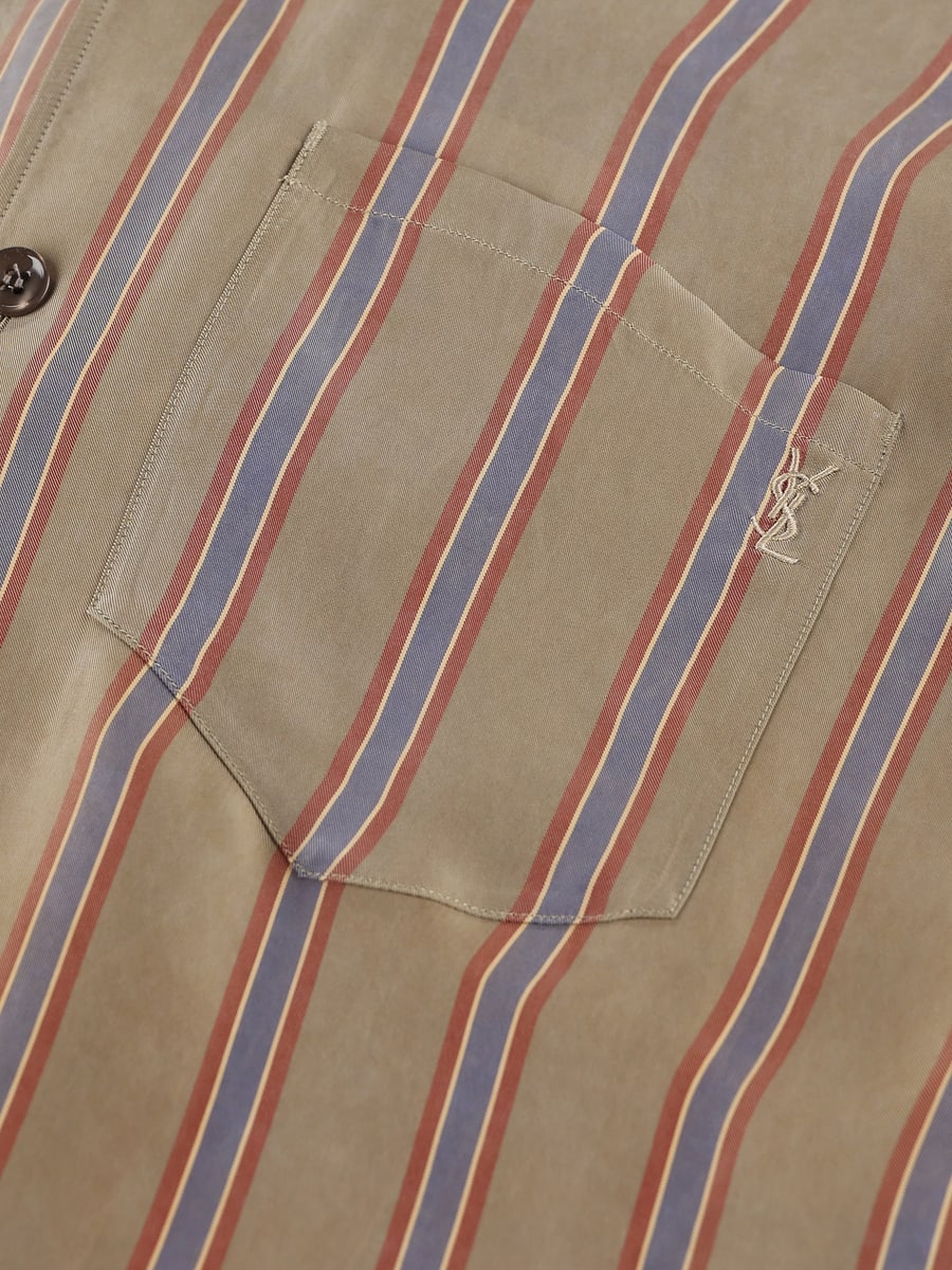 Saint Laurent SAINT LAURENT Camicia Cassandre In Cotone, view 4