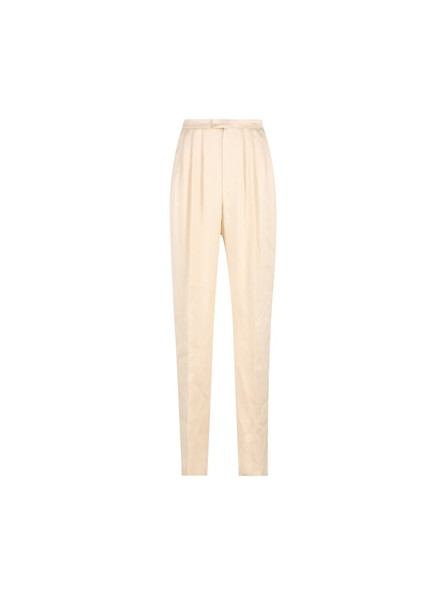 Saint Laurent SAINT LAURENT Pantaloni In Seta