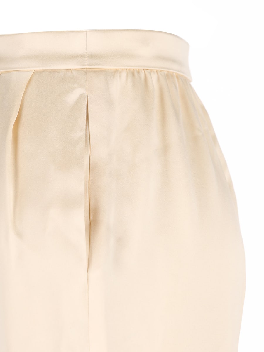 Saint Laurent SAINT LAURENT Pantaloni In Seta, view 4