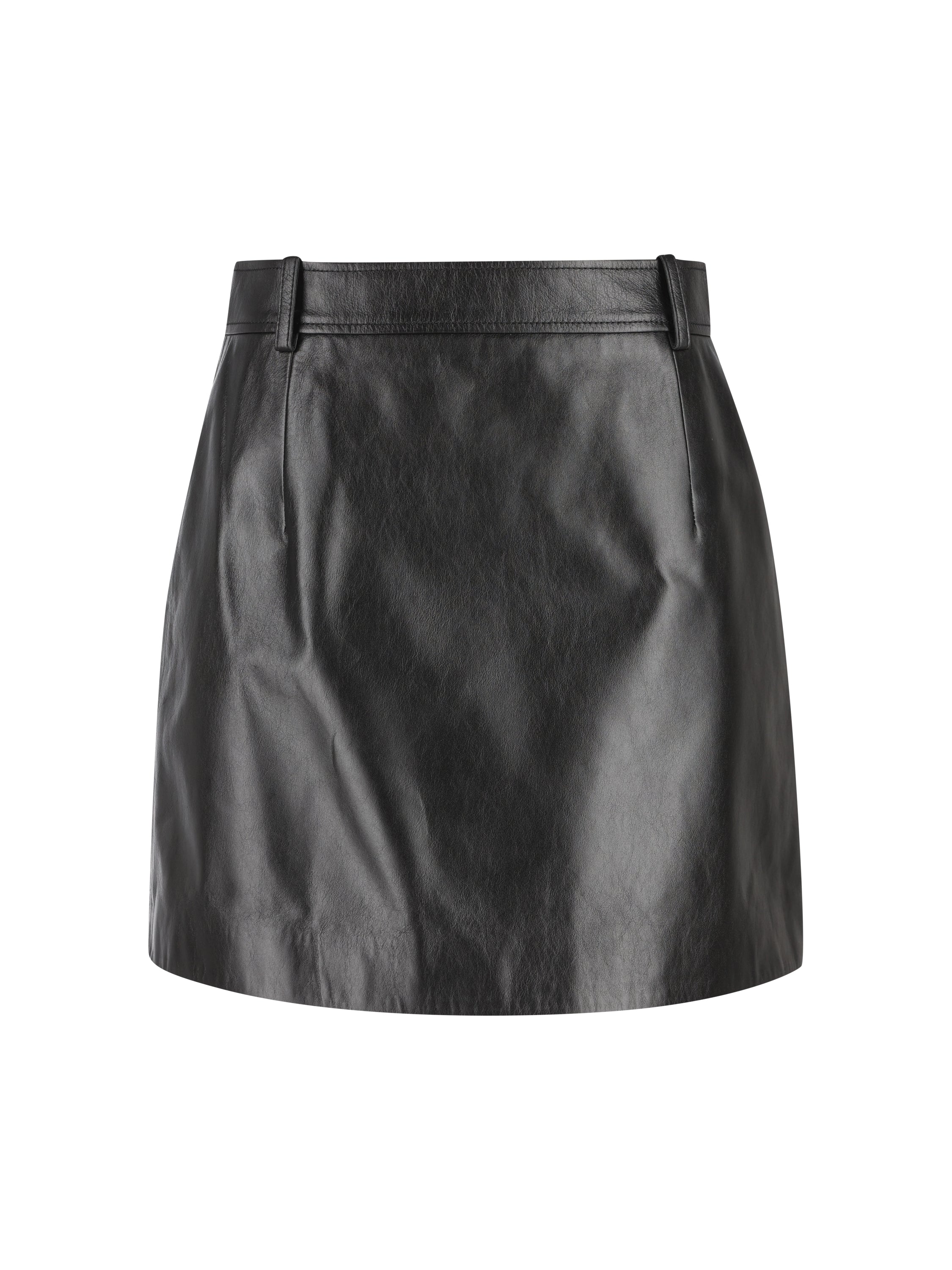 Gucci GUCCI Minigonna In Pelle, view 2