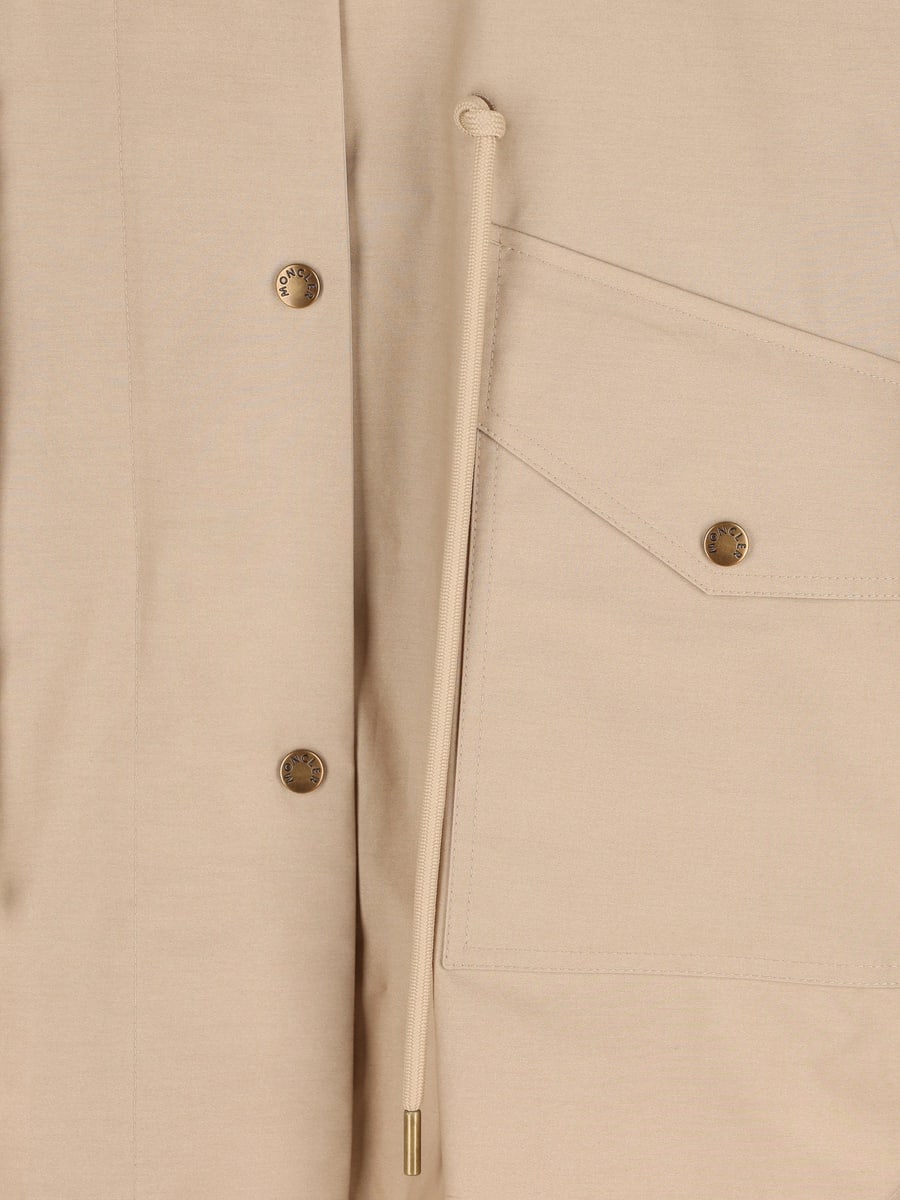 Moncler MONCLER Parka In Cotone, view 4