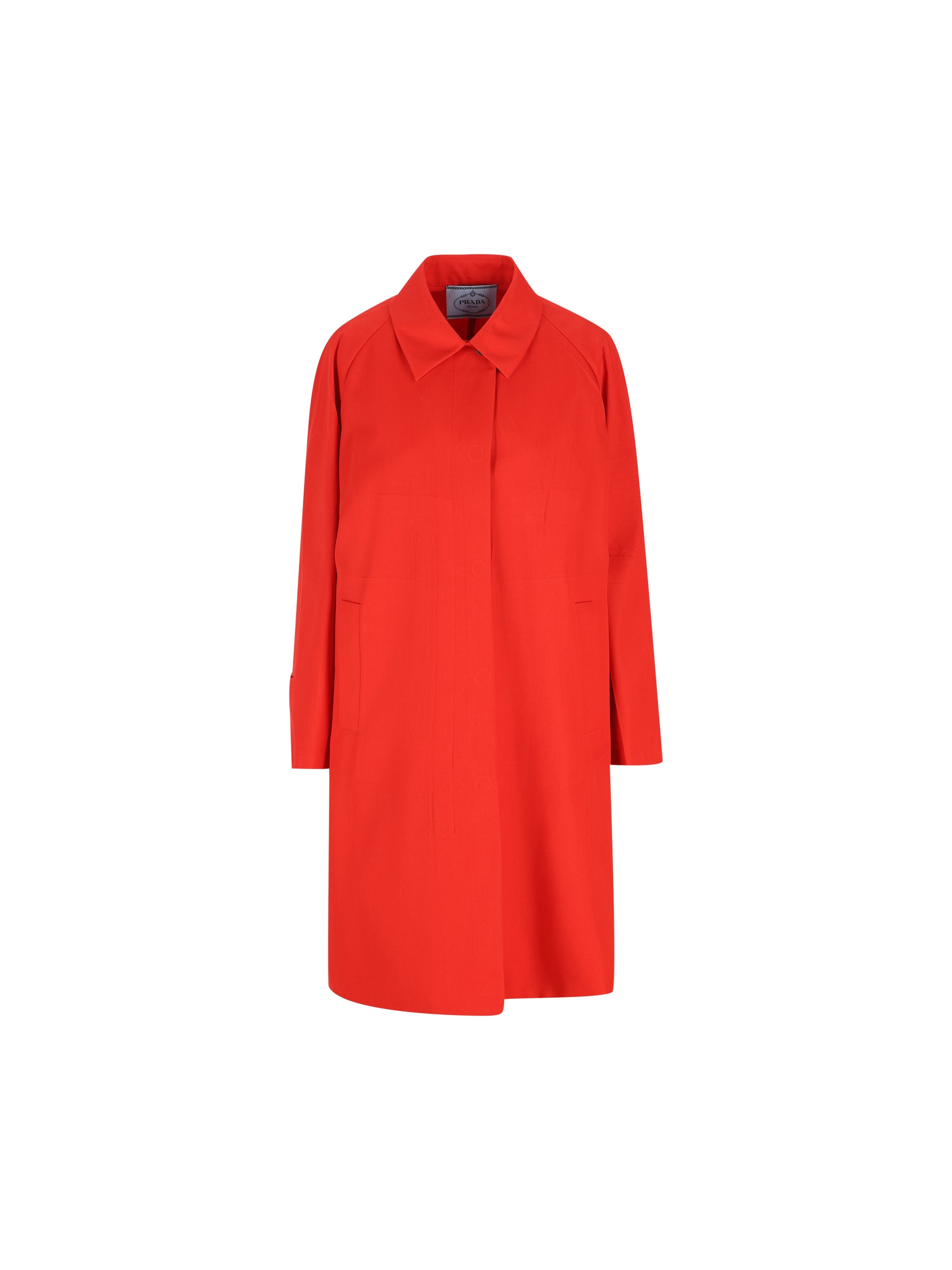 Prada PRADA Cappotto In Gabardine
