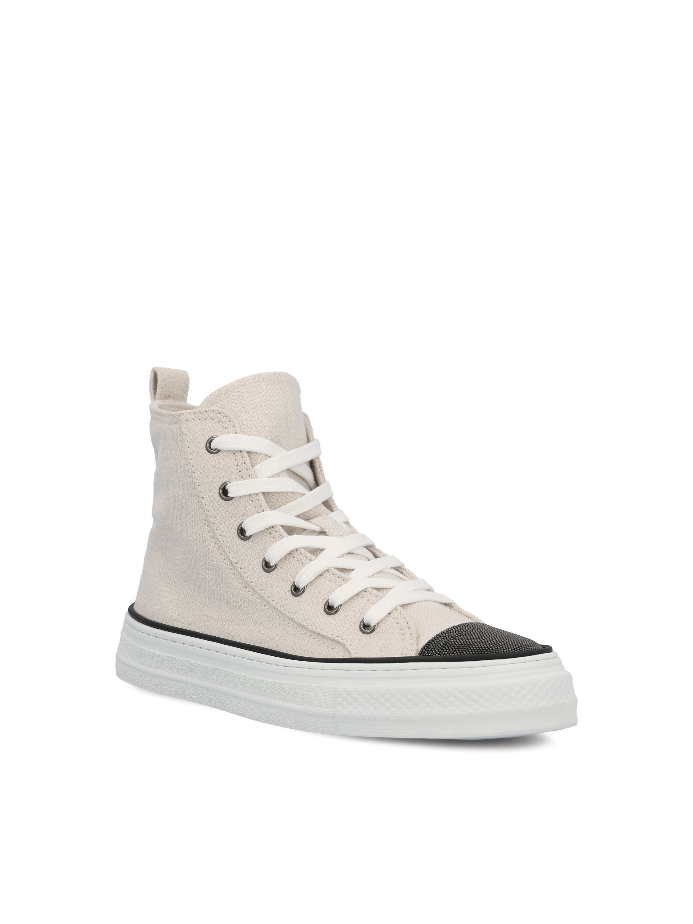 Brunello Cucinelli BRUNELLO CUCINELLI Sneakers In Cotone, view 2