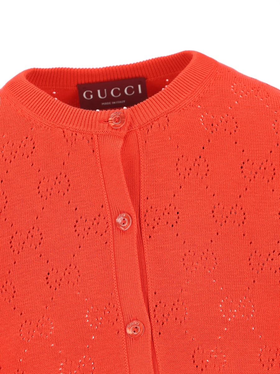 Gucci GUCCI Maglia In Cotone, view 4