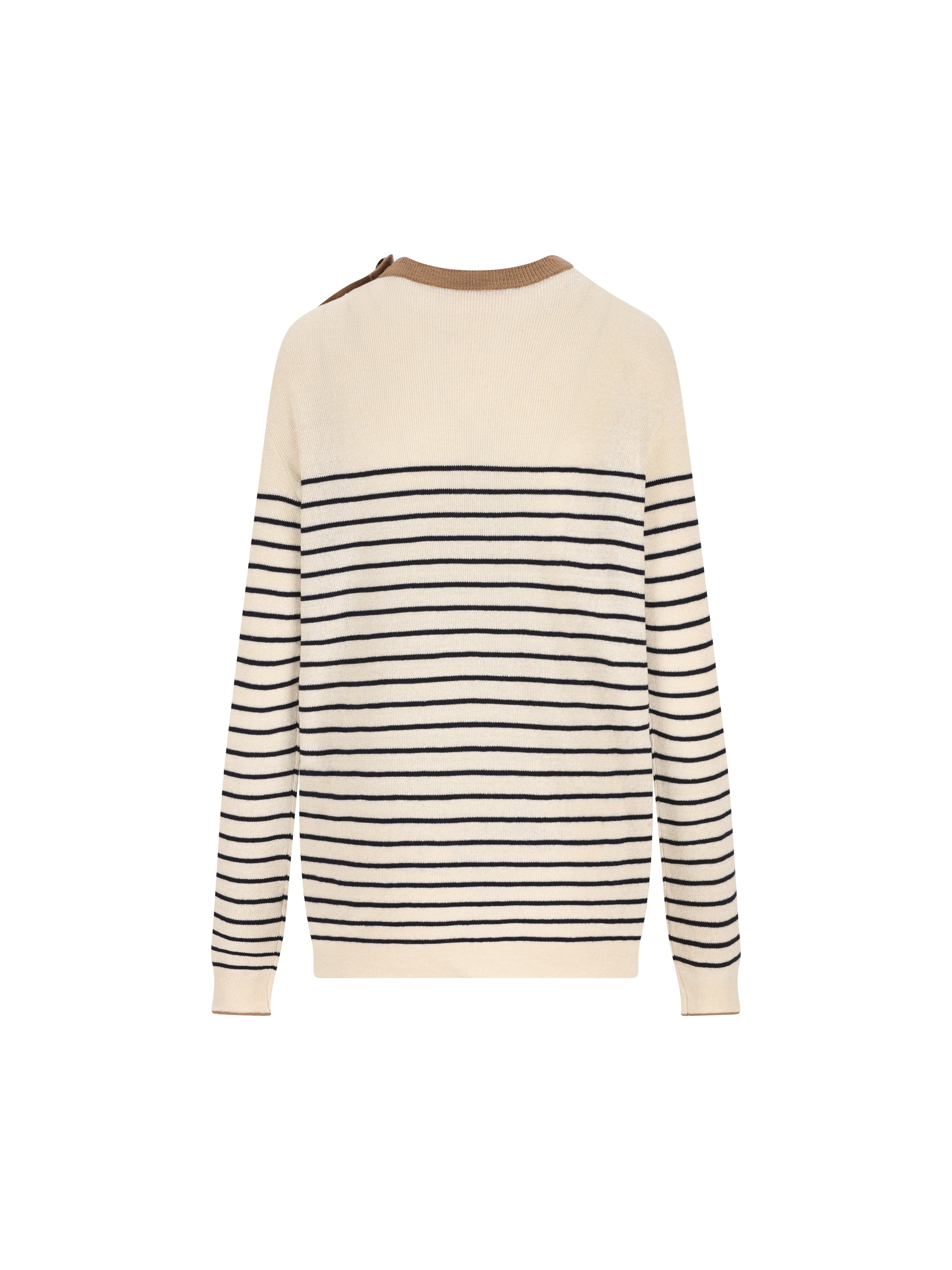 Prada PRADA Maglia In Lino E Cotone, view 2