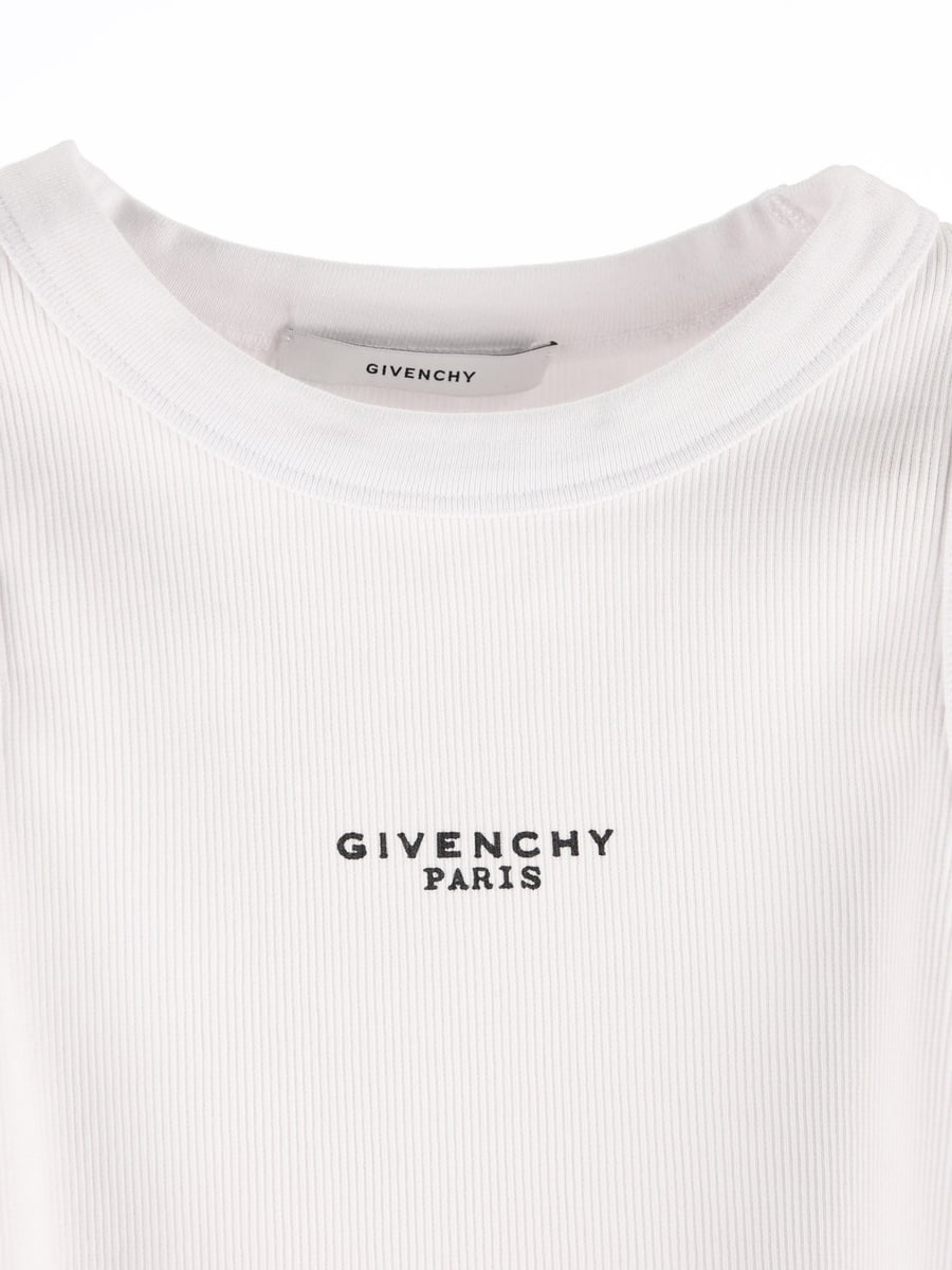 Givenchy GIVENCHY Canotta Corta In Cotone, view 4