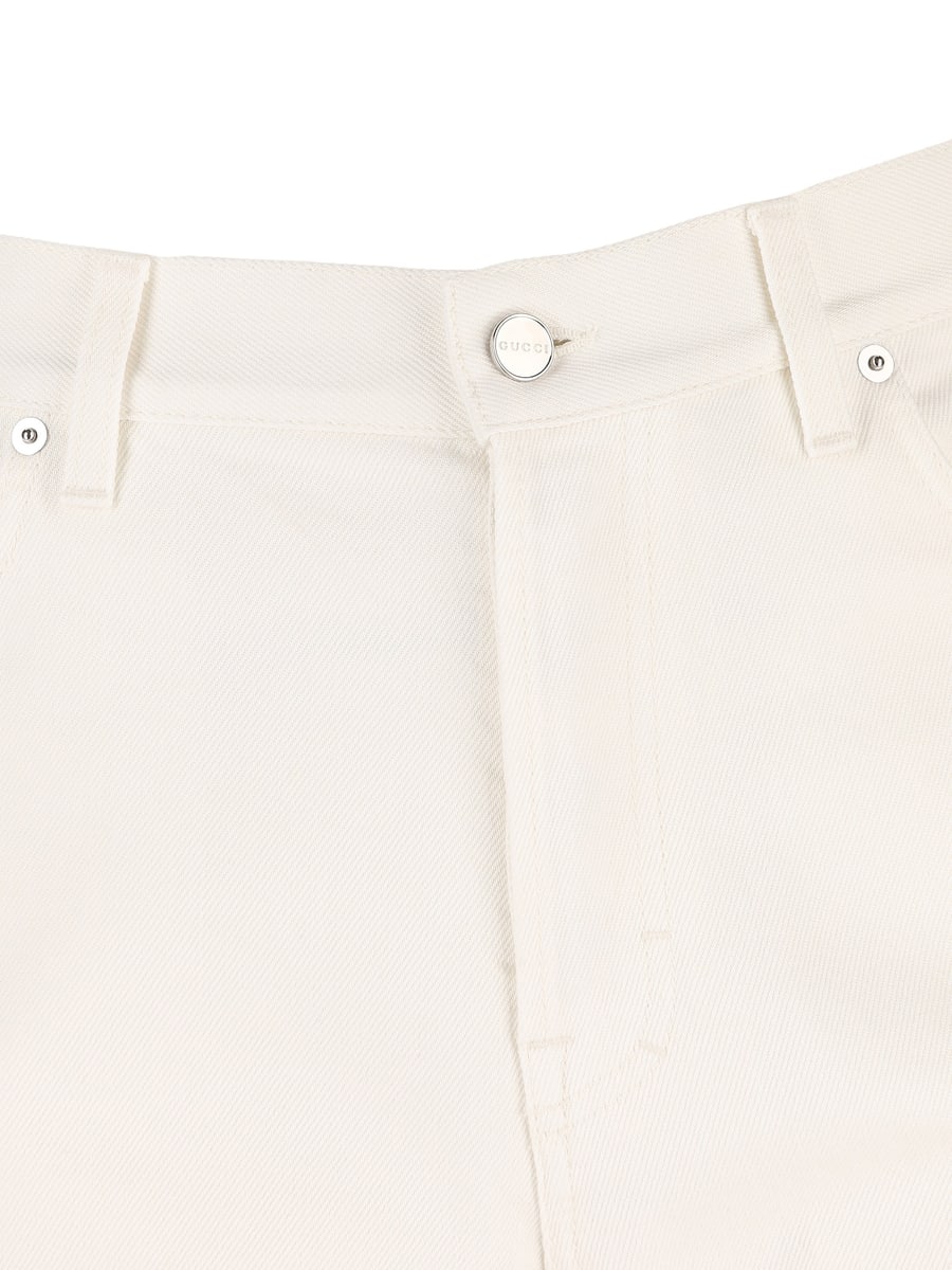 Gucci GUCCI Pantaloni In Cotone, view 3