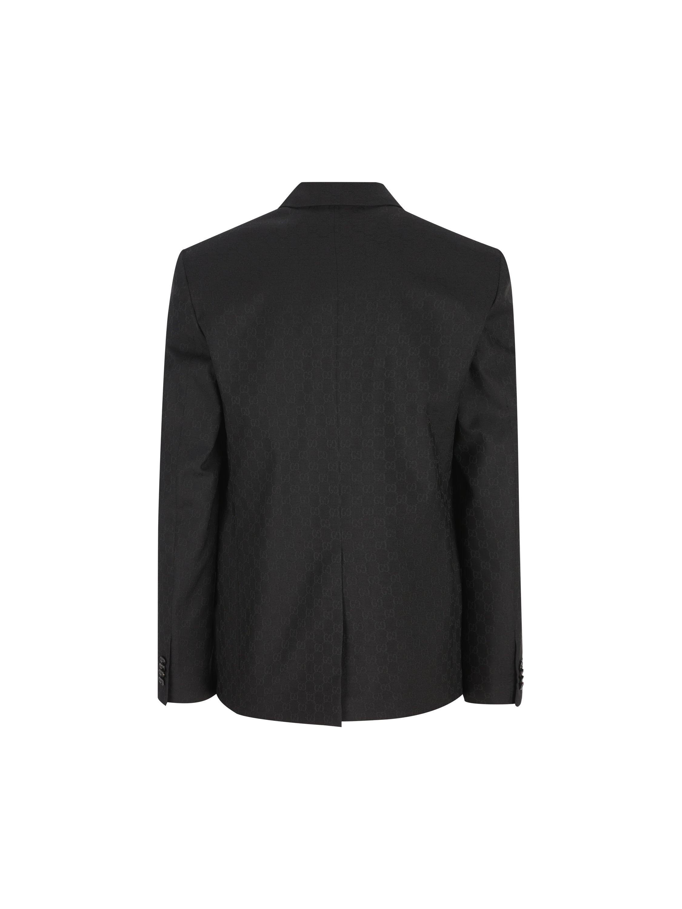 Gucci GUCCI Giacca Monopetto In Lana GG, view 2