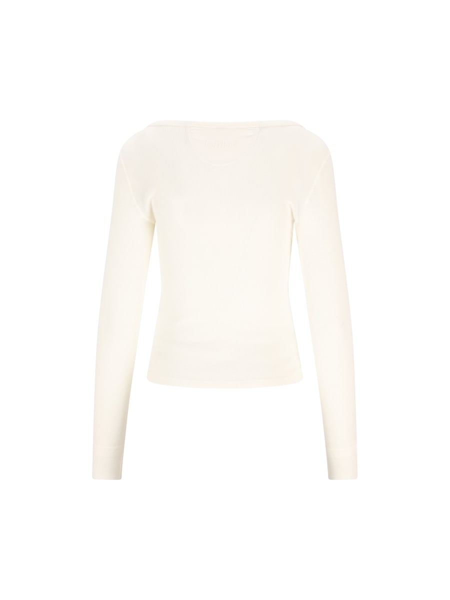 Chloé CHLOE' Camicia Henley In Cotone, view 2